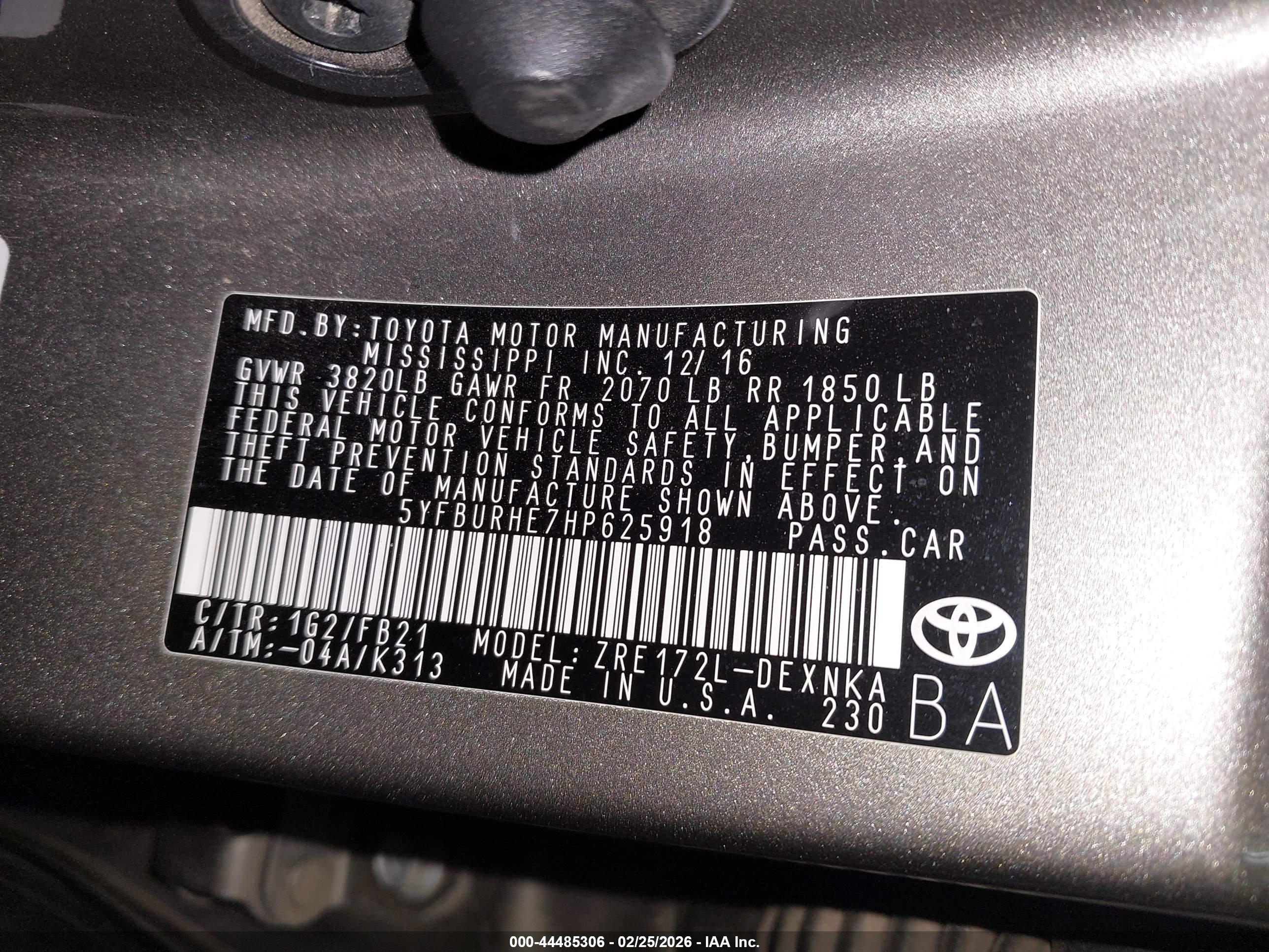 TOYOTA COROLLA image 9