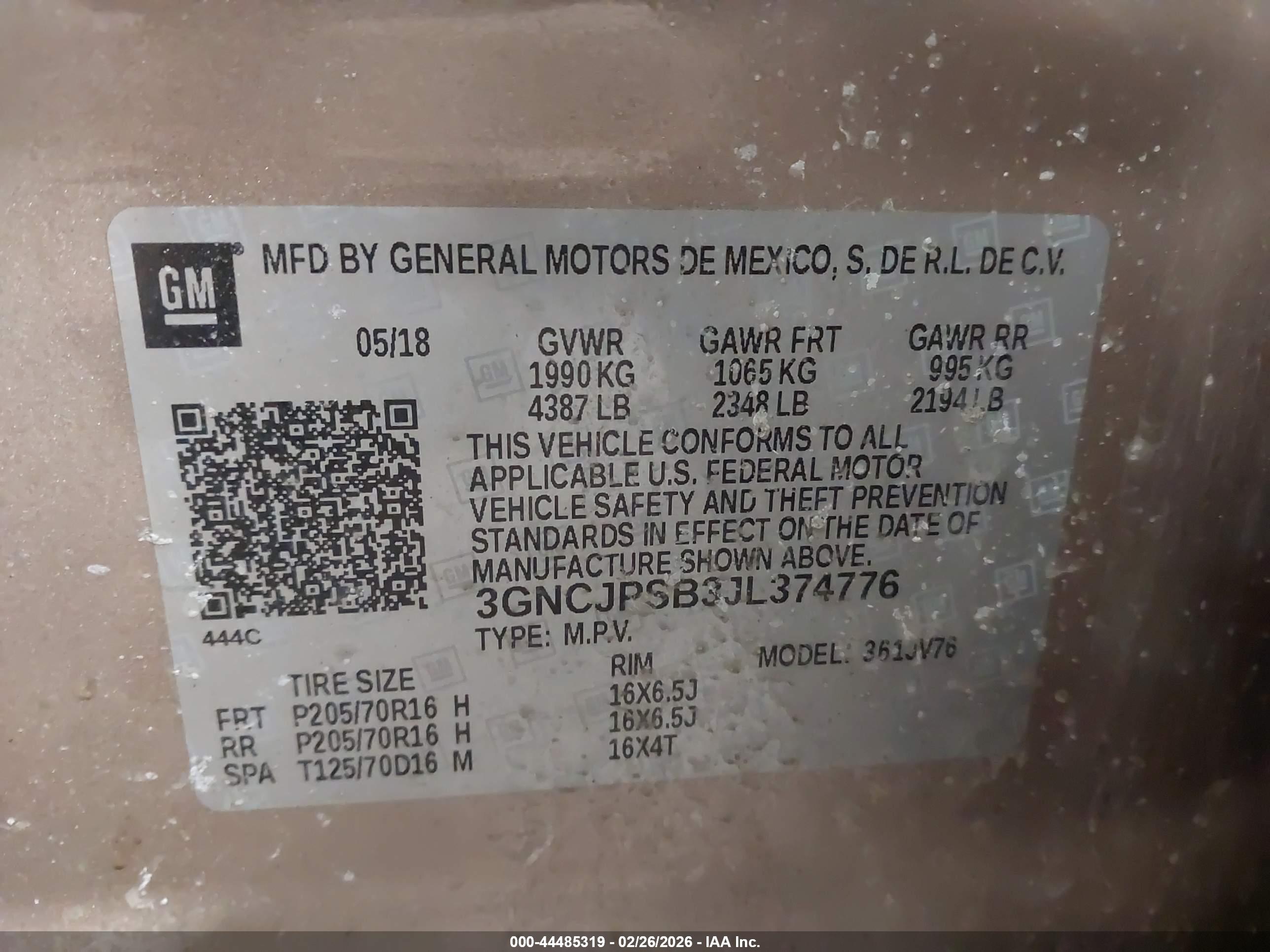 CHEVROLET TRAX image 9