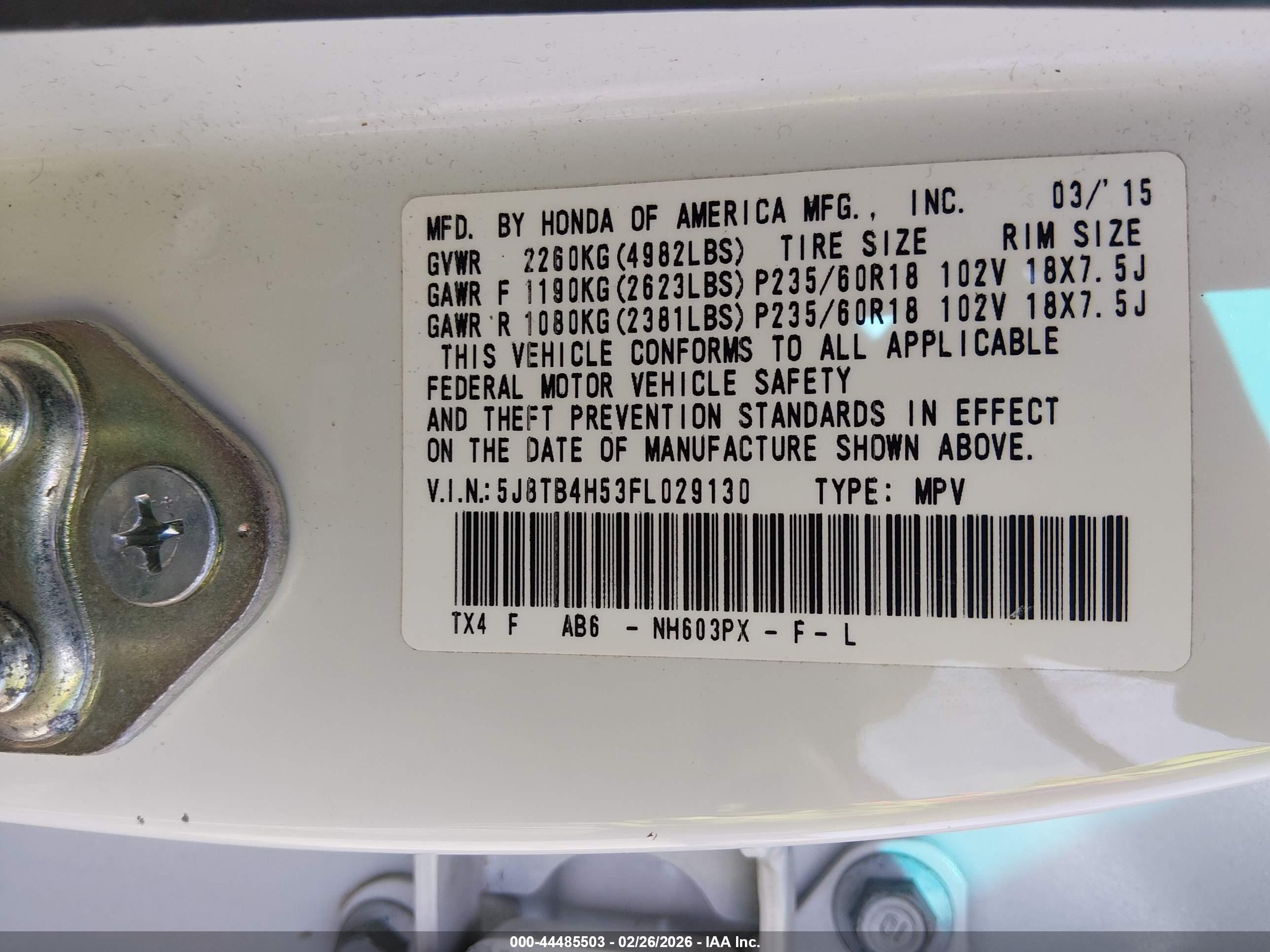ACURA RDX image 9