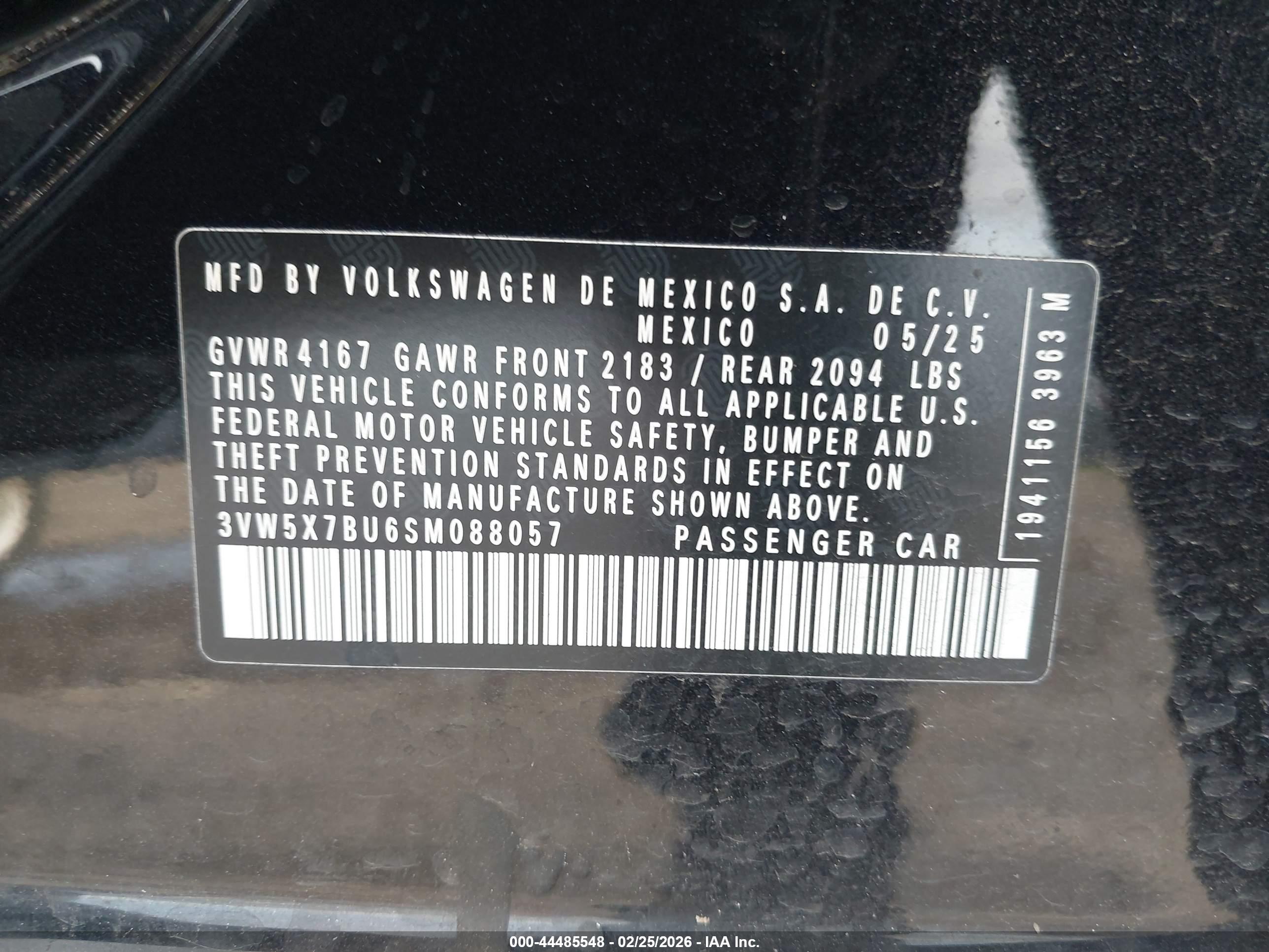 VOLKSWAGEN JETTA image 9