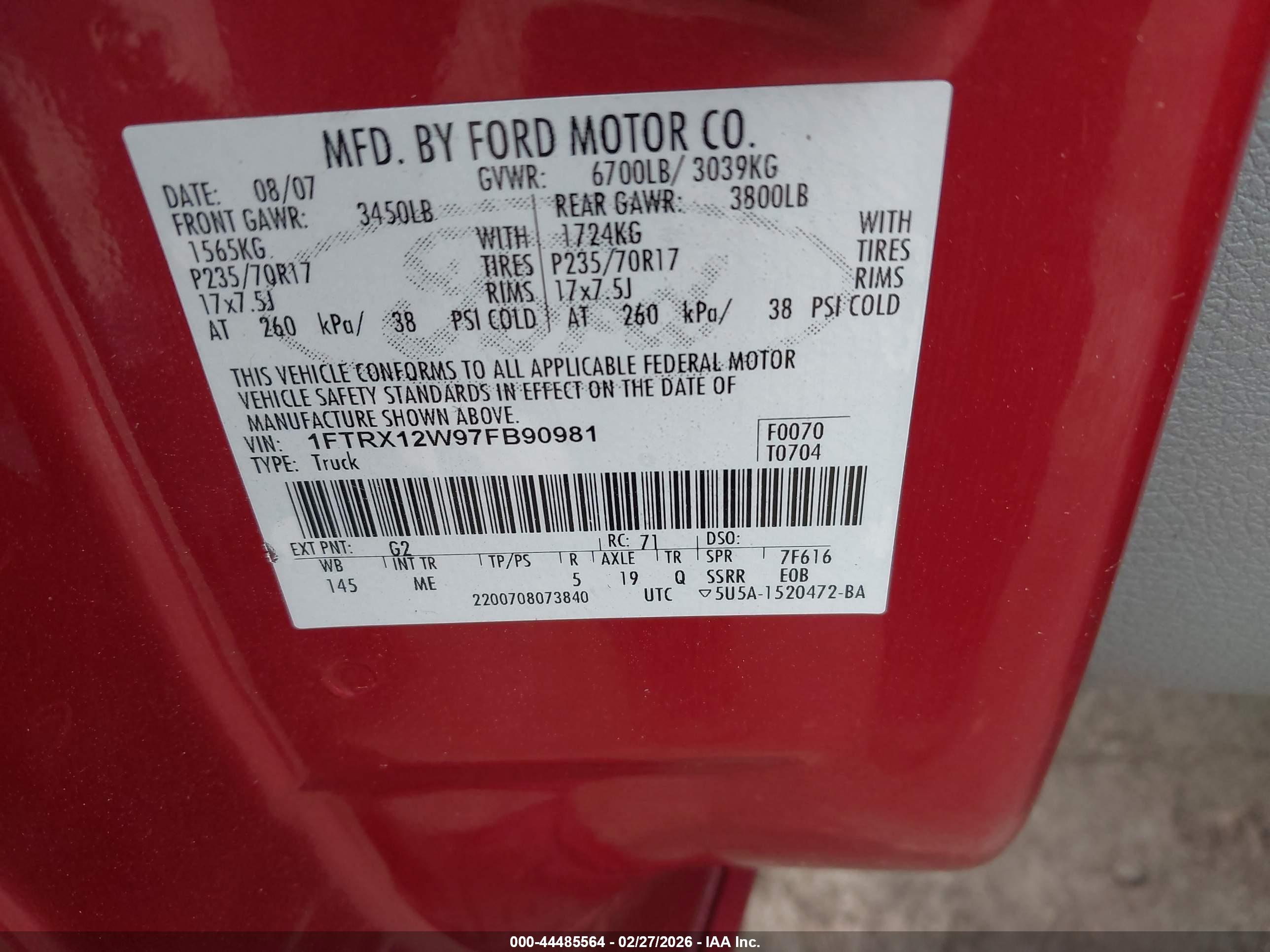 FORD F-150 image 9