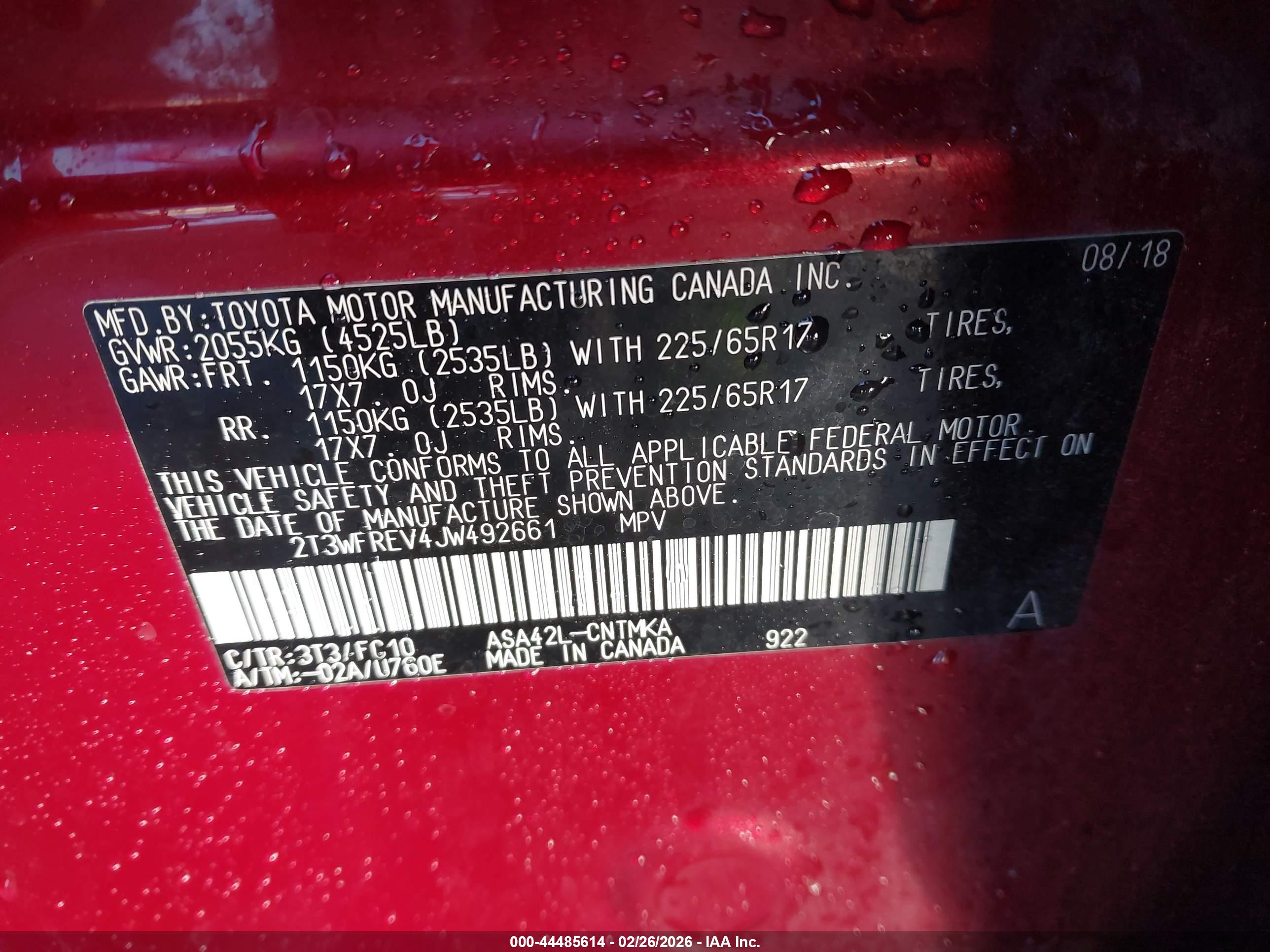 TOYOTA RAV4 image 9