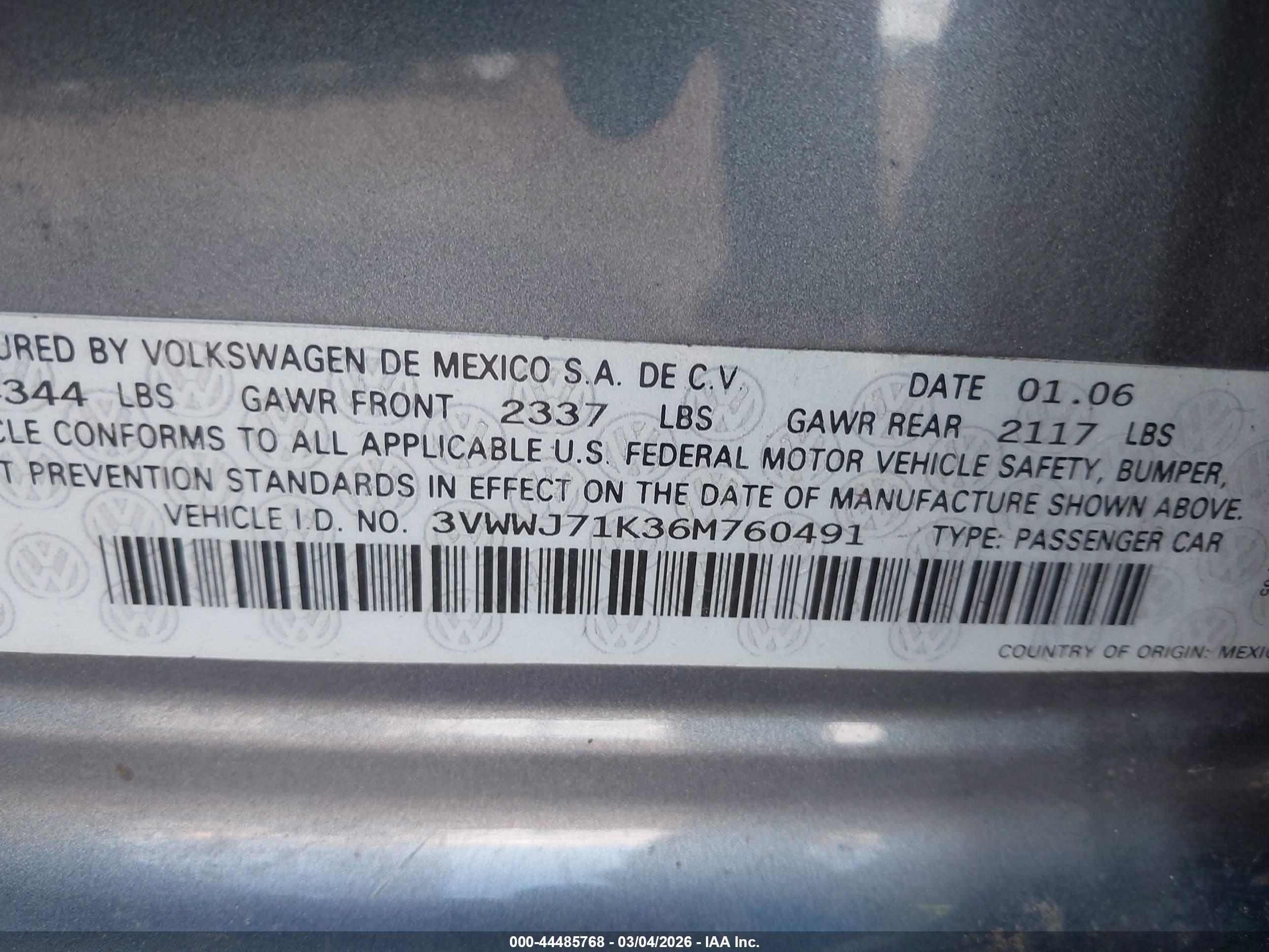 VOLKSWAGEN JETTA image 9