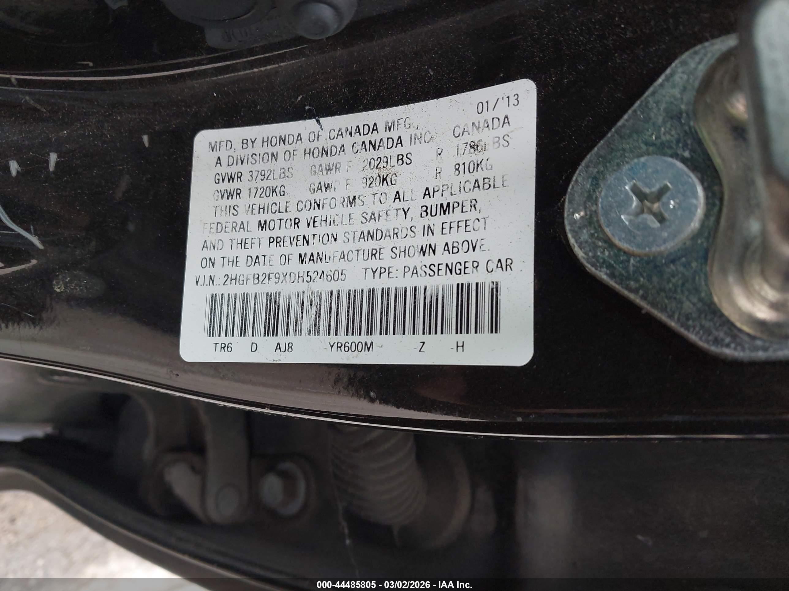 HONDA CIVIC image 9