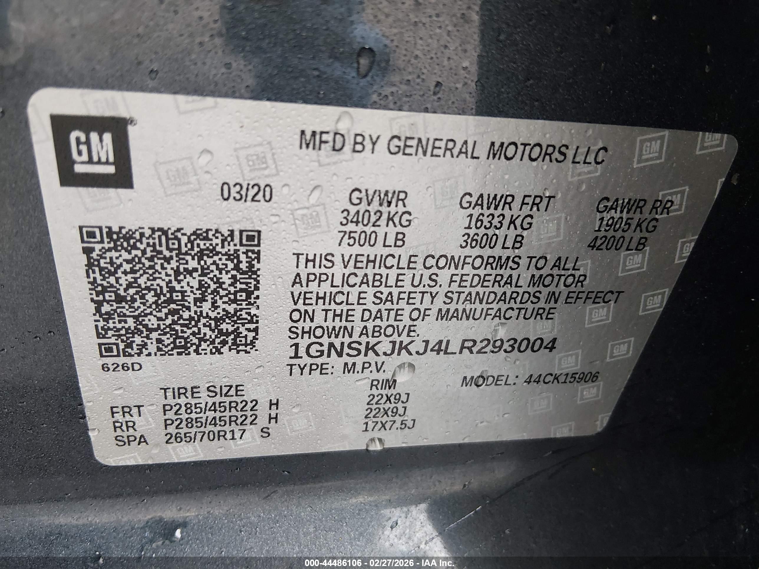 CHEVROLET SUBURBAN image 9