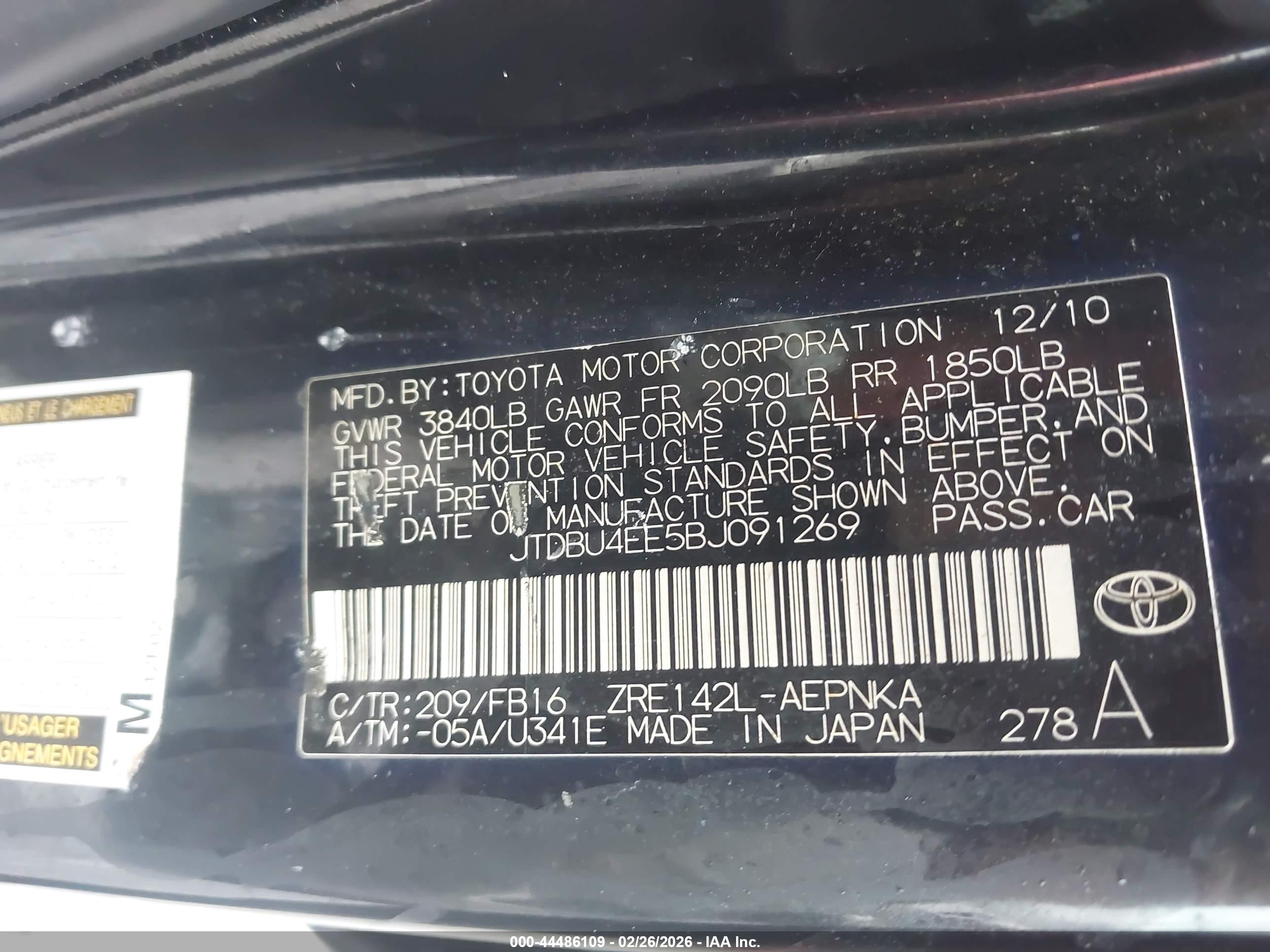 TOYOTA COROLLA image 9