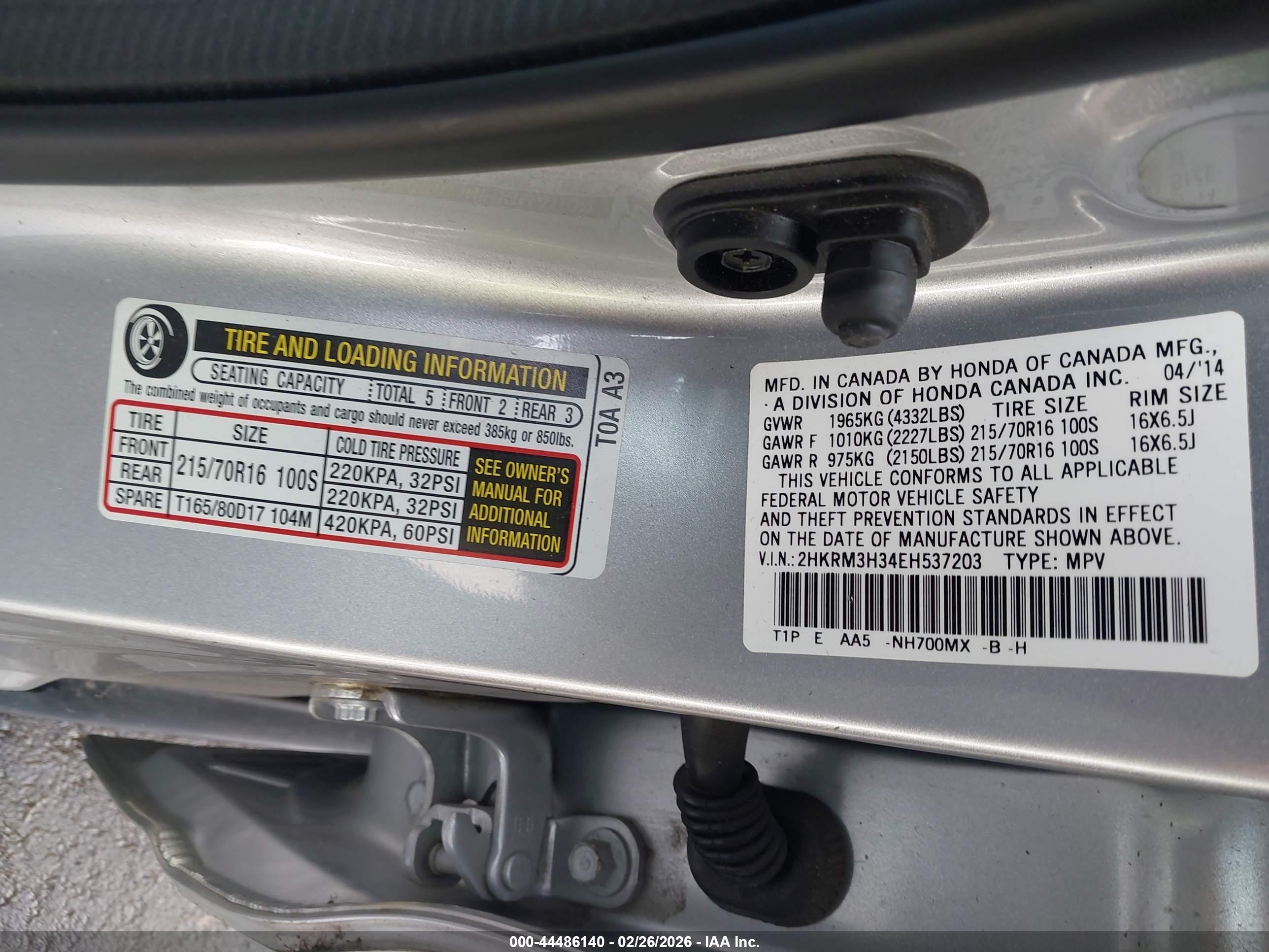 HONDA CR-V image 9