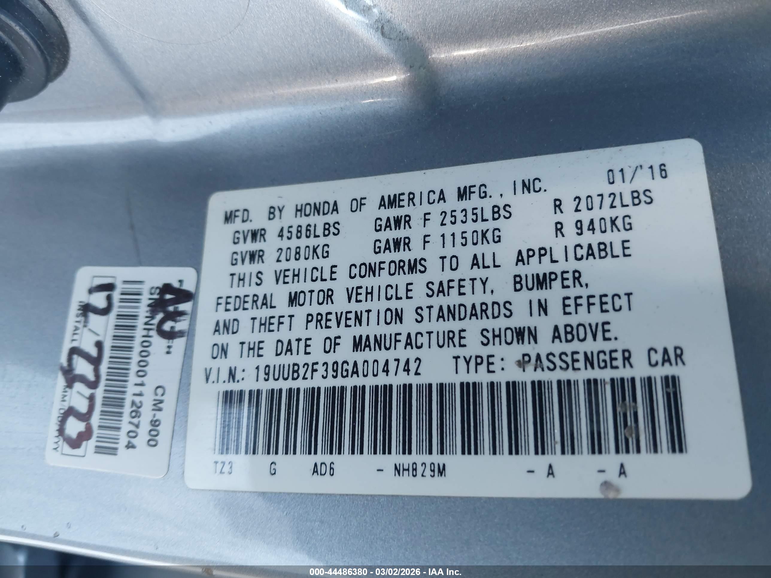 ACURA TLX image 9