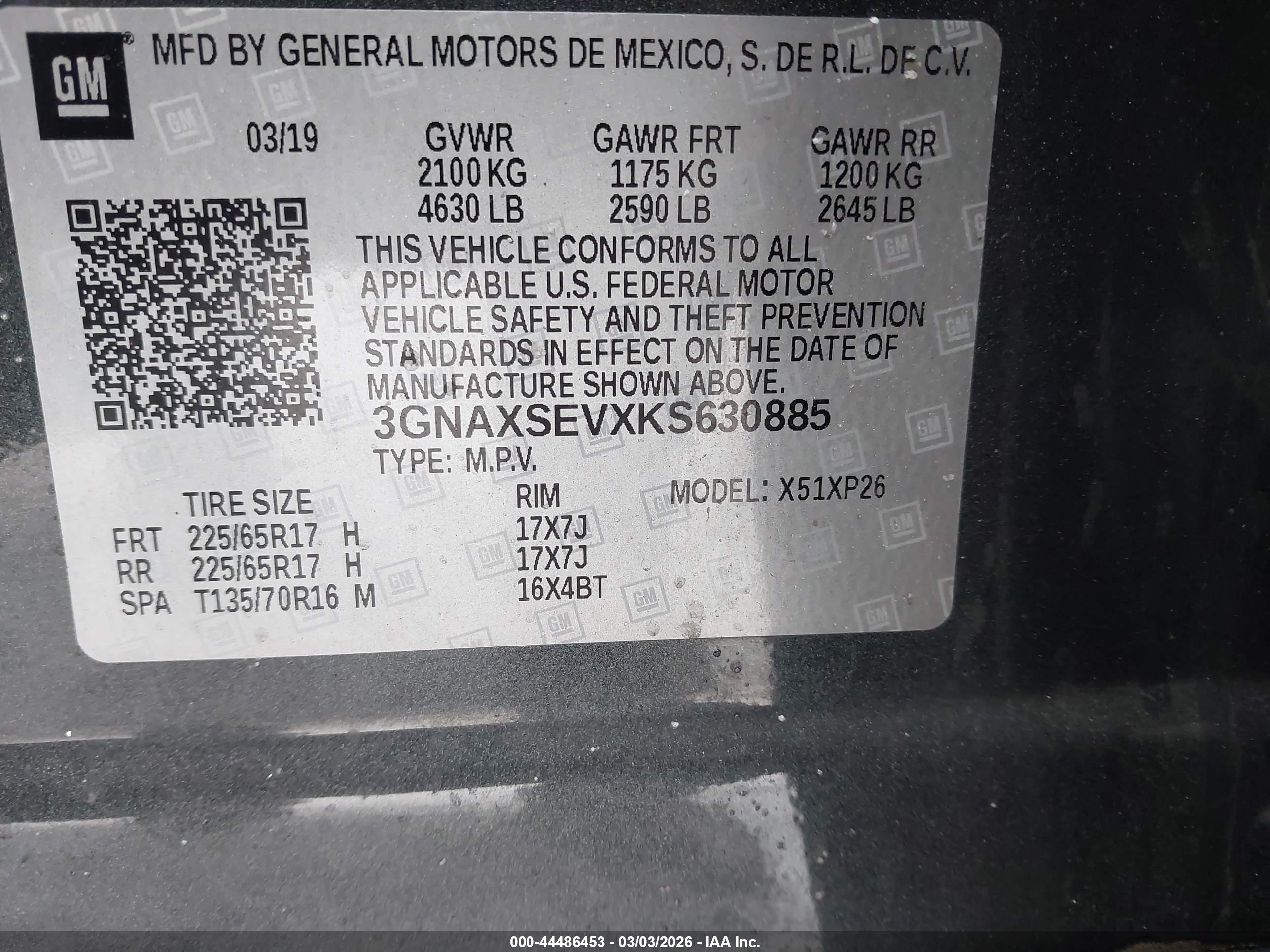 CHEVROLET EQUINOX image 9