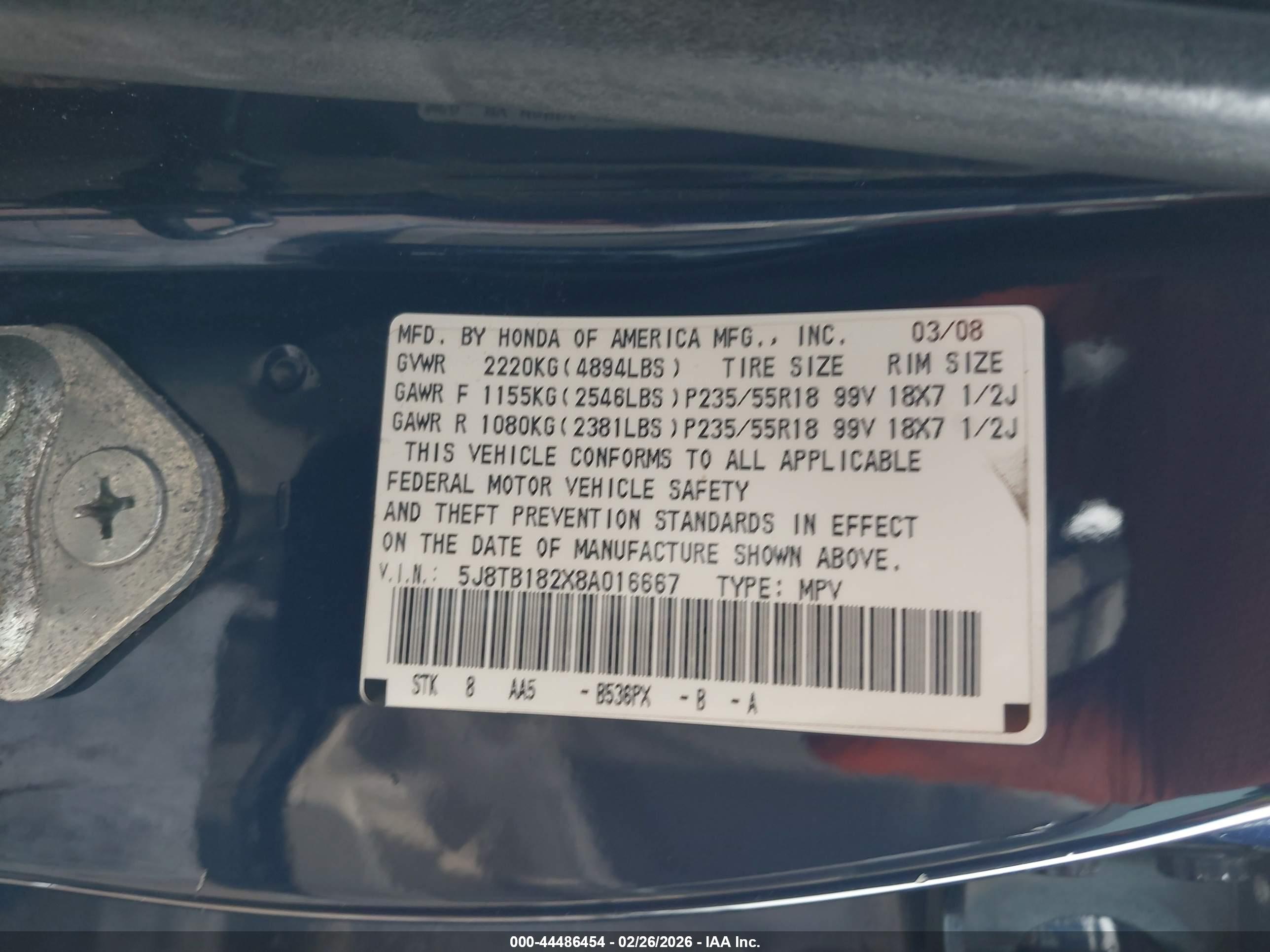 ACURA RDX image 9