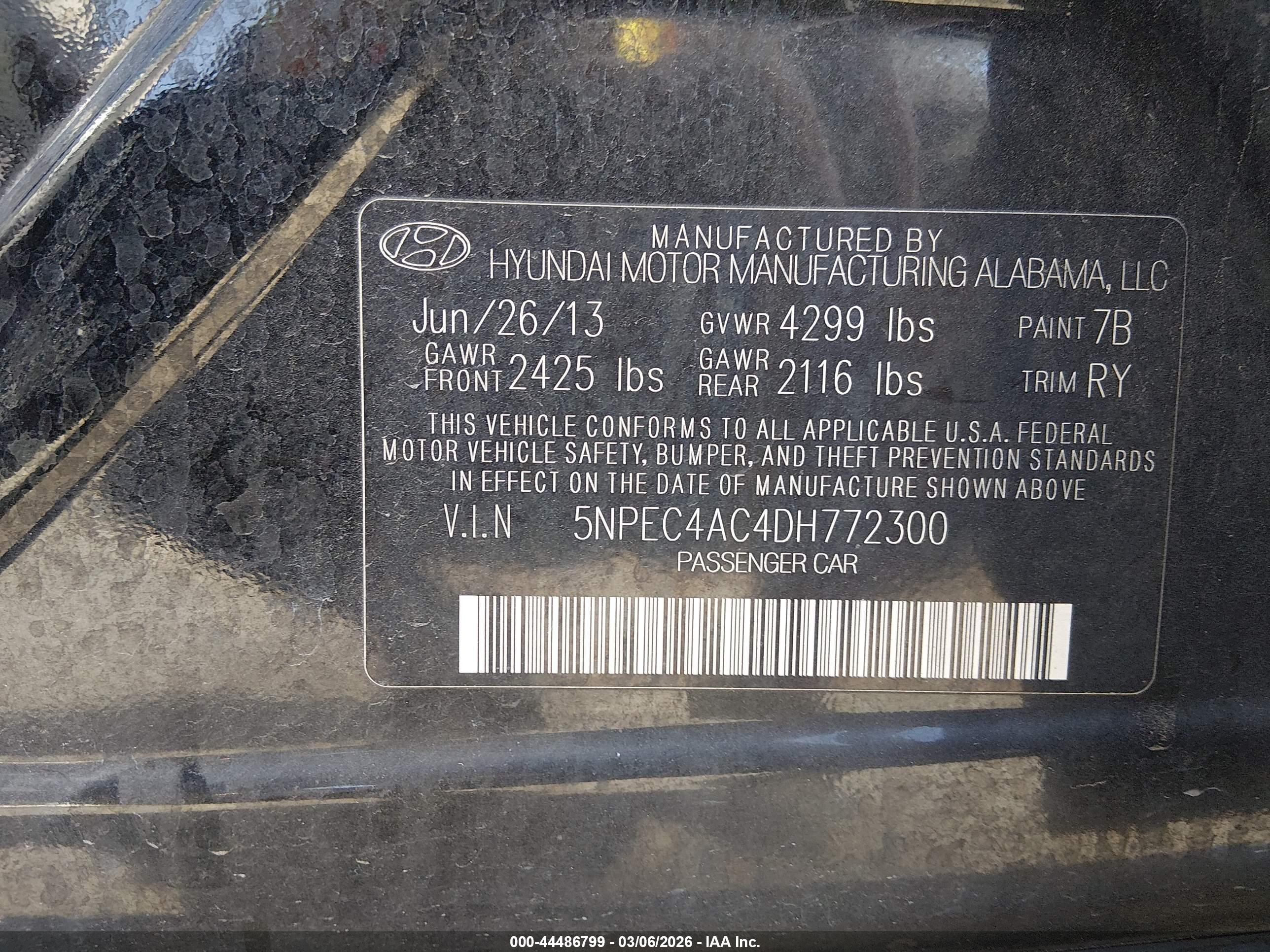 HYUNDAI SONATA image 9