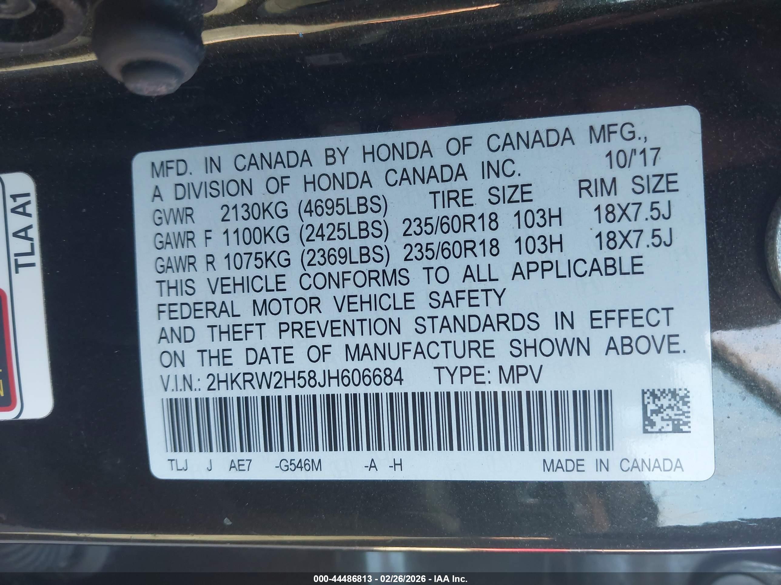 HONDA CR-V image 9