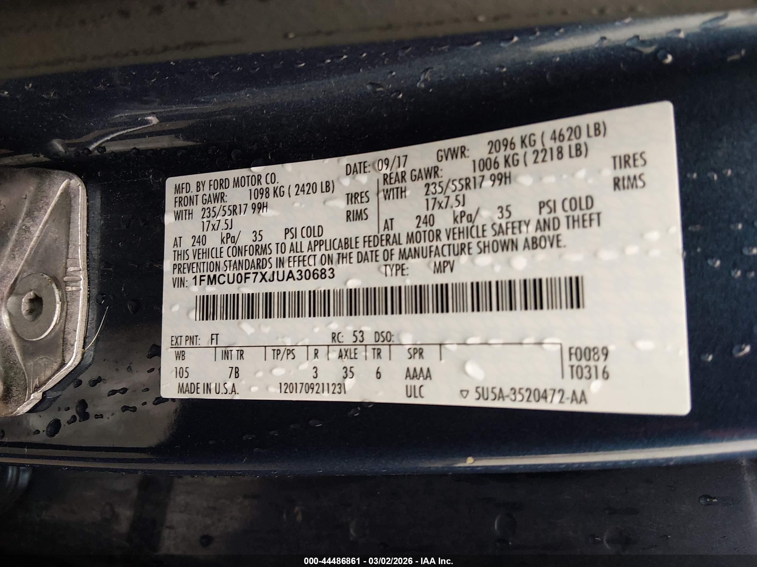 FORD ESCAPE image 9