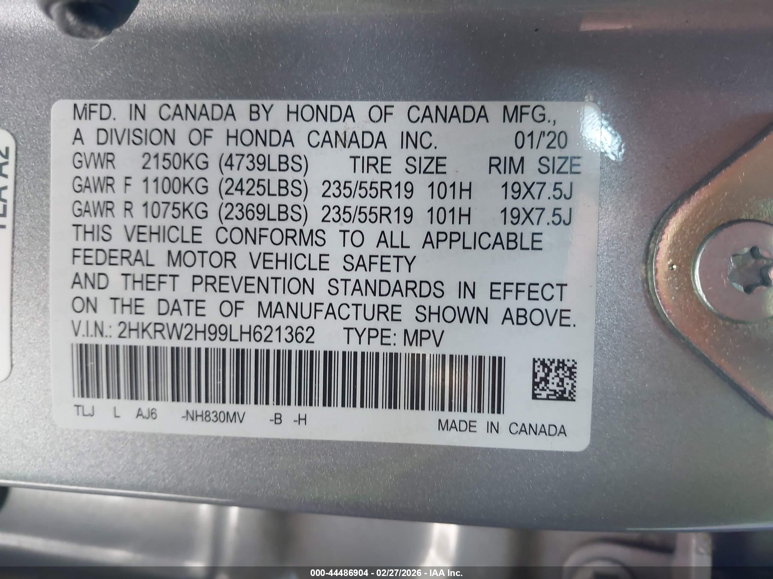 HONDA CR-V image 9
