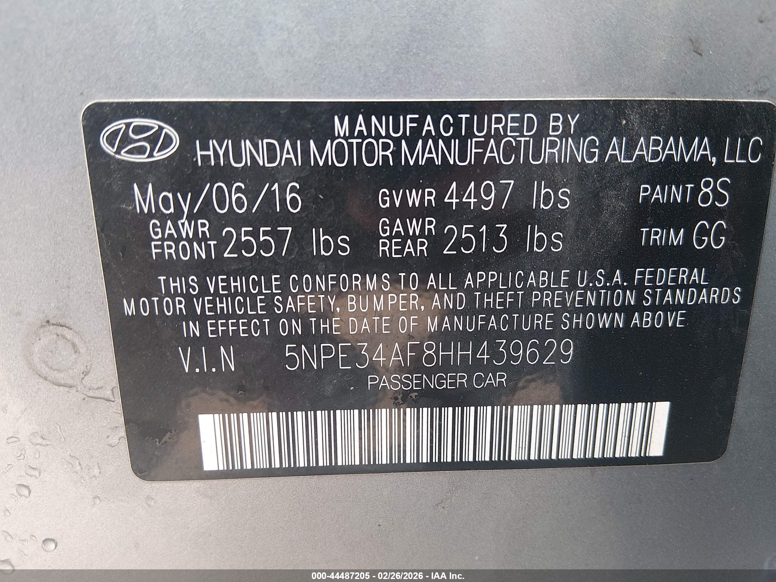 HYUNDAI SONATA image 9