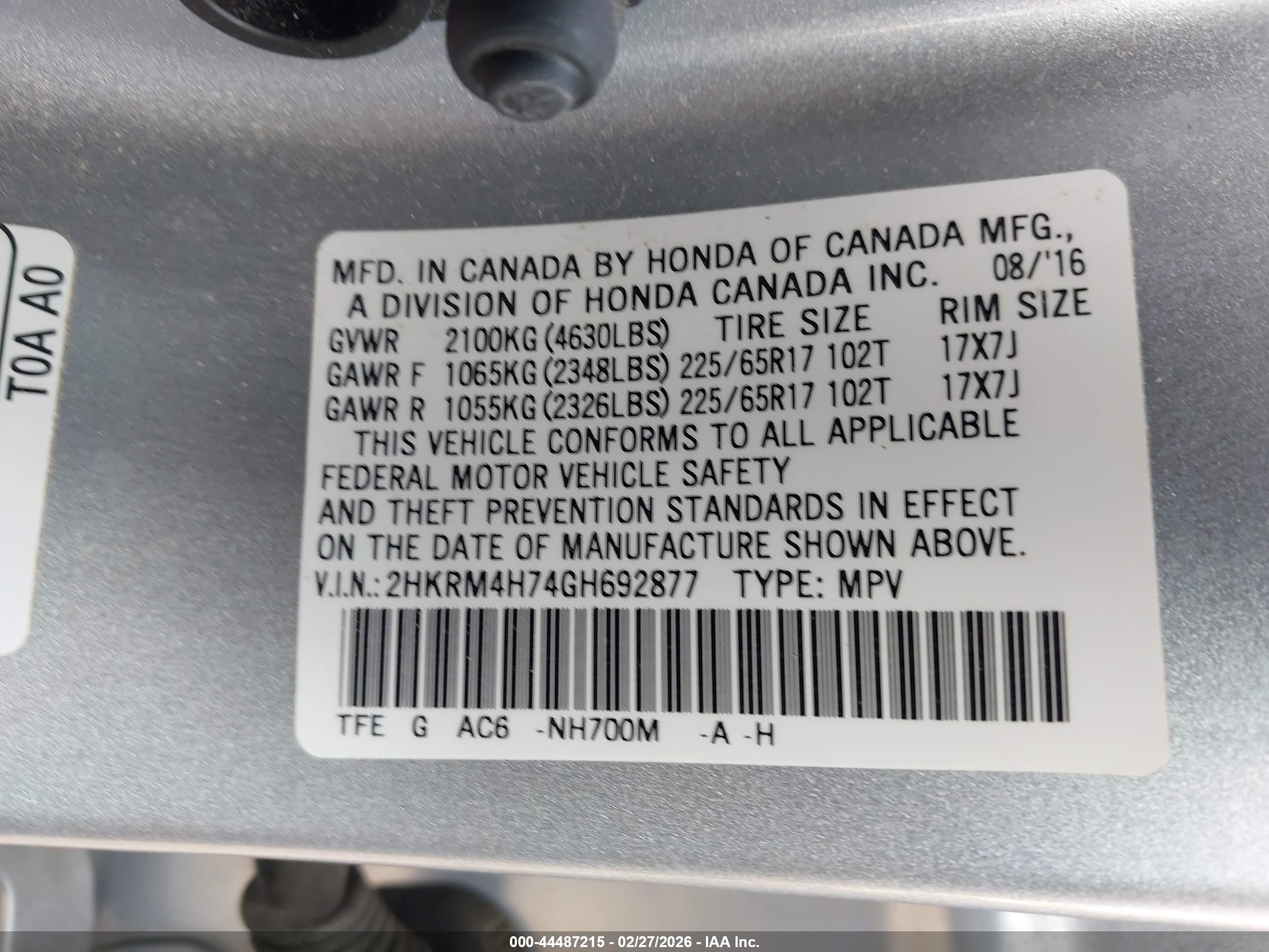 HONDA CR-V image 9