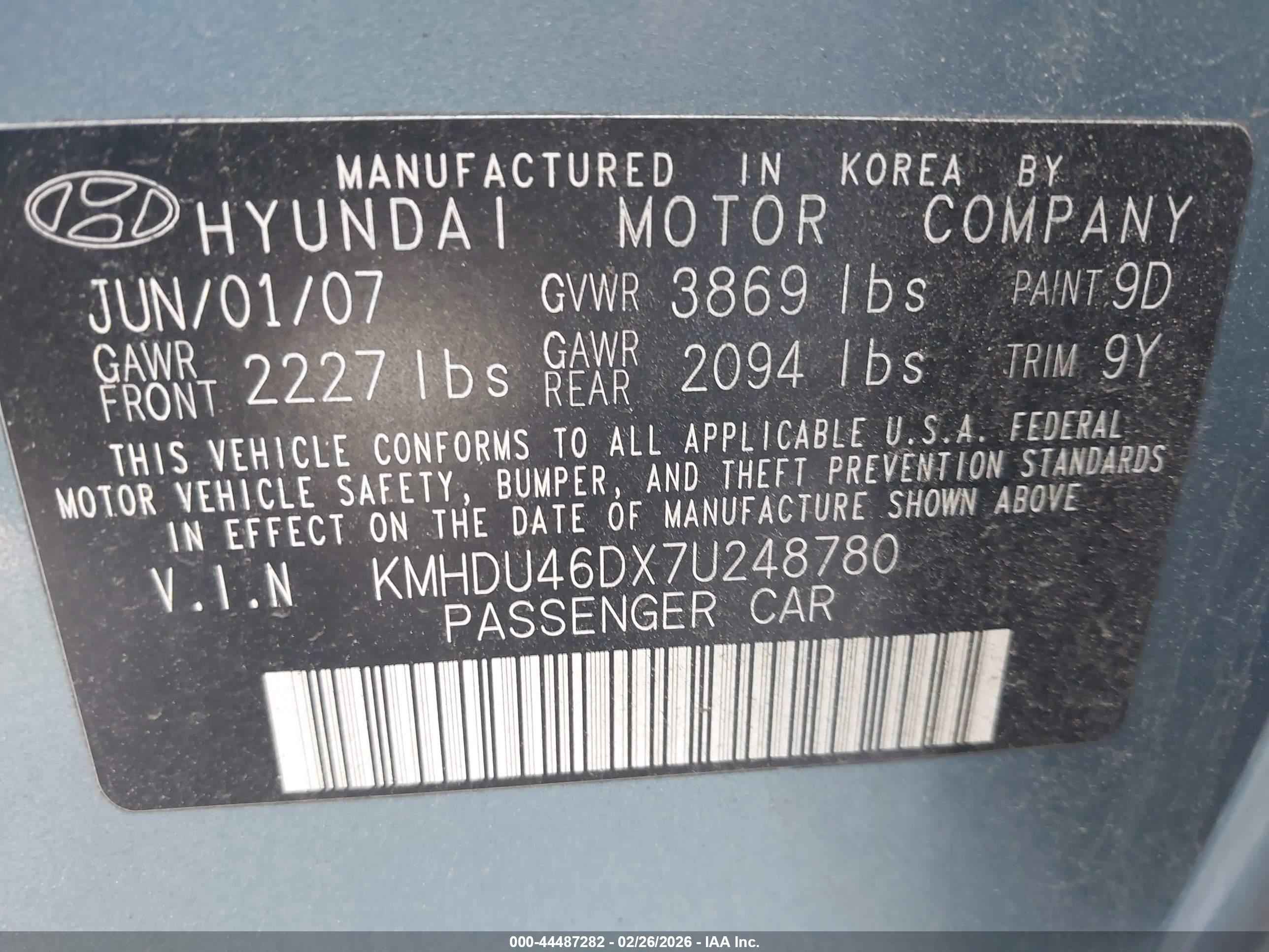HYUNDAI ELANTRA image 9
