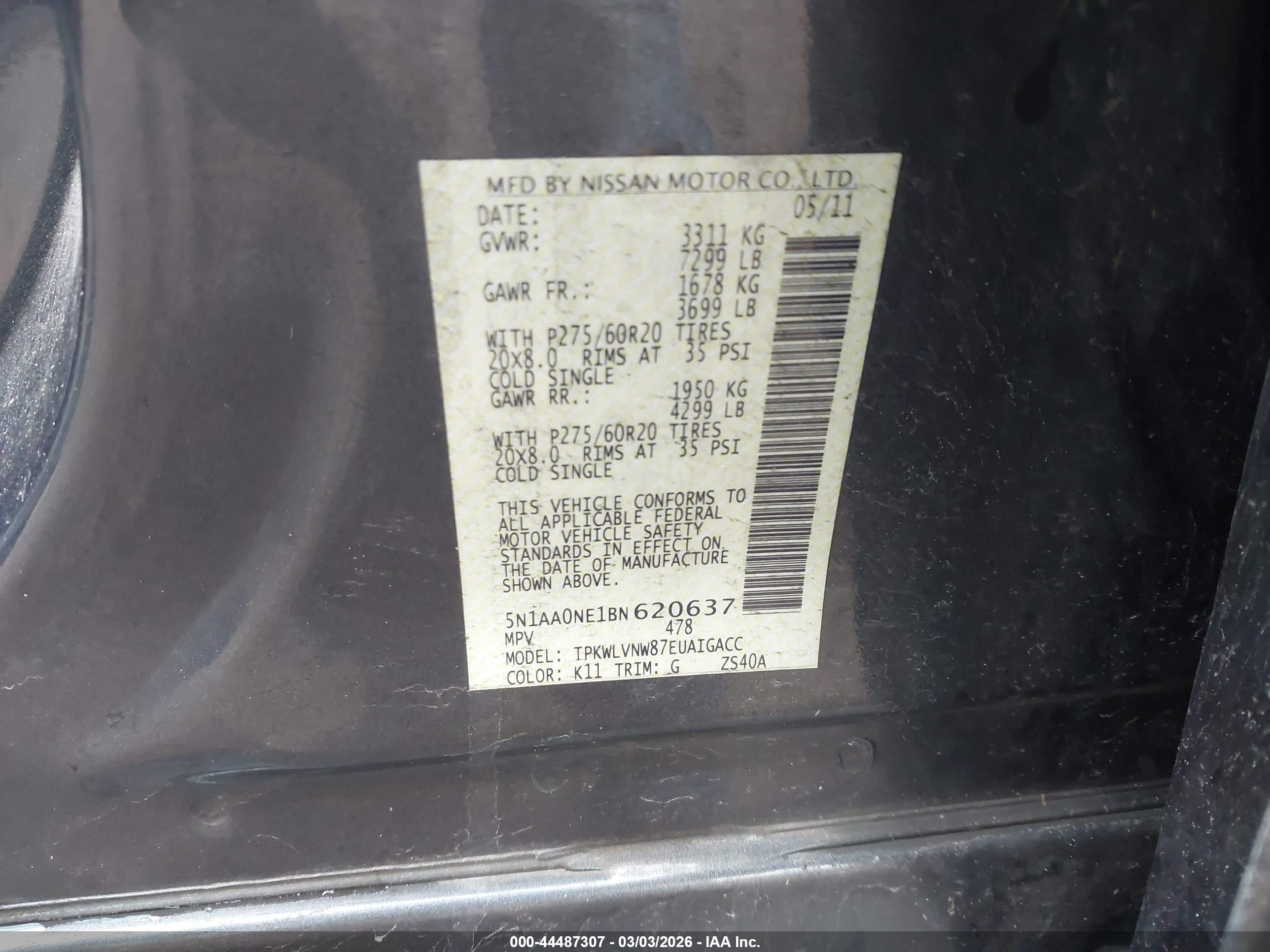 NISSAN ARMADA image 9