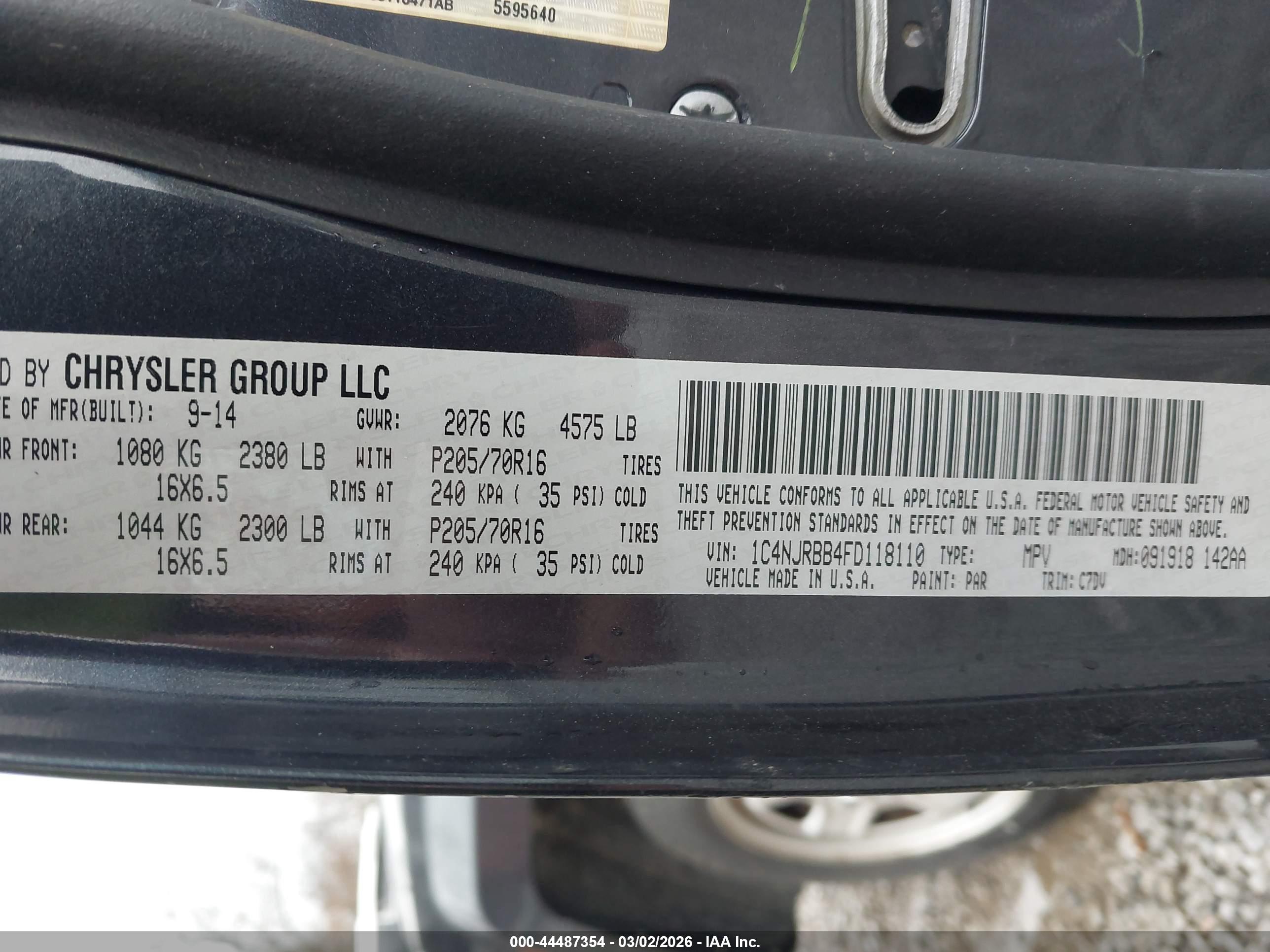 JEEP PATRIOT image 9