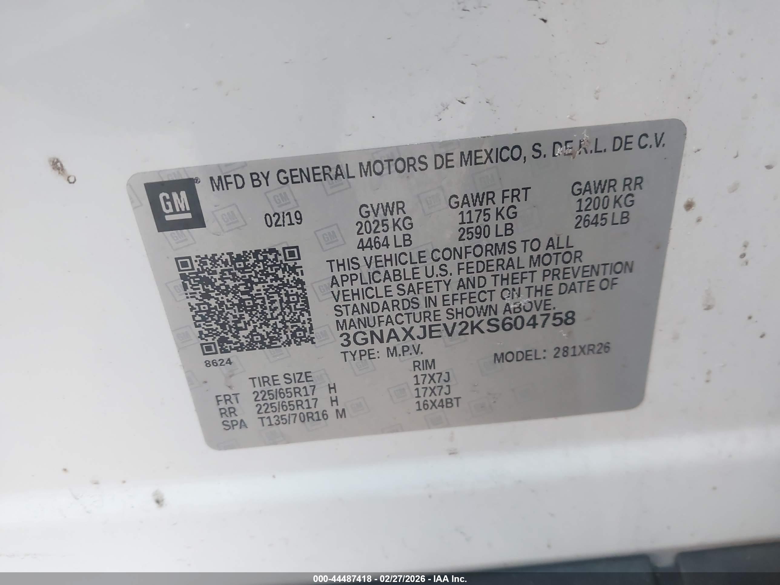 CHEVROLET EQUINOX image 9