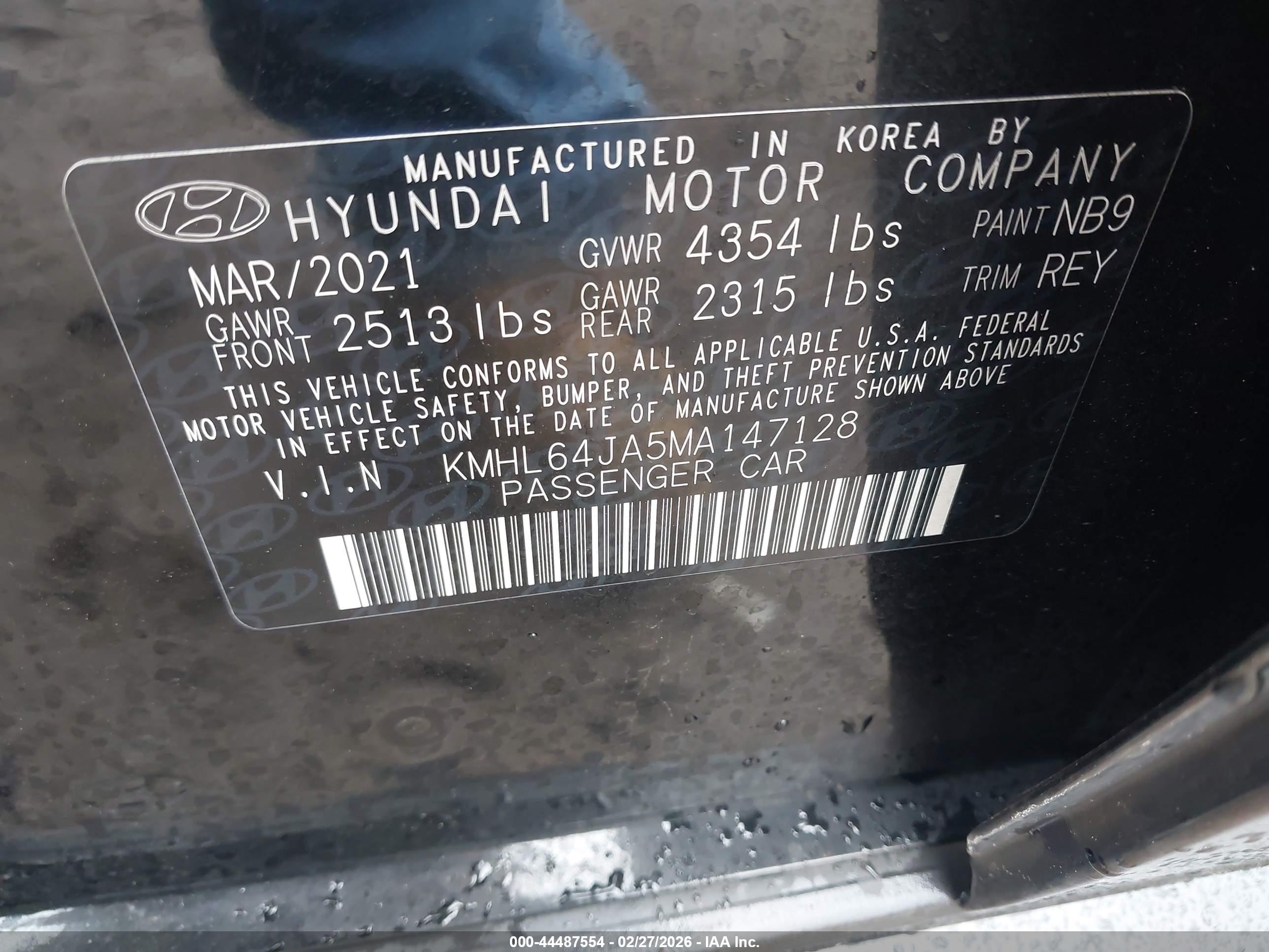 HYUNDAI SONATA image 9