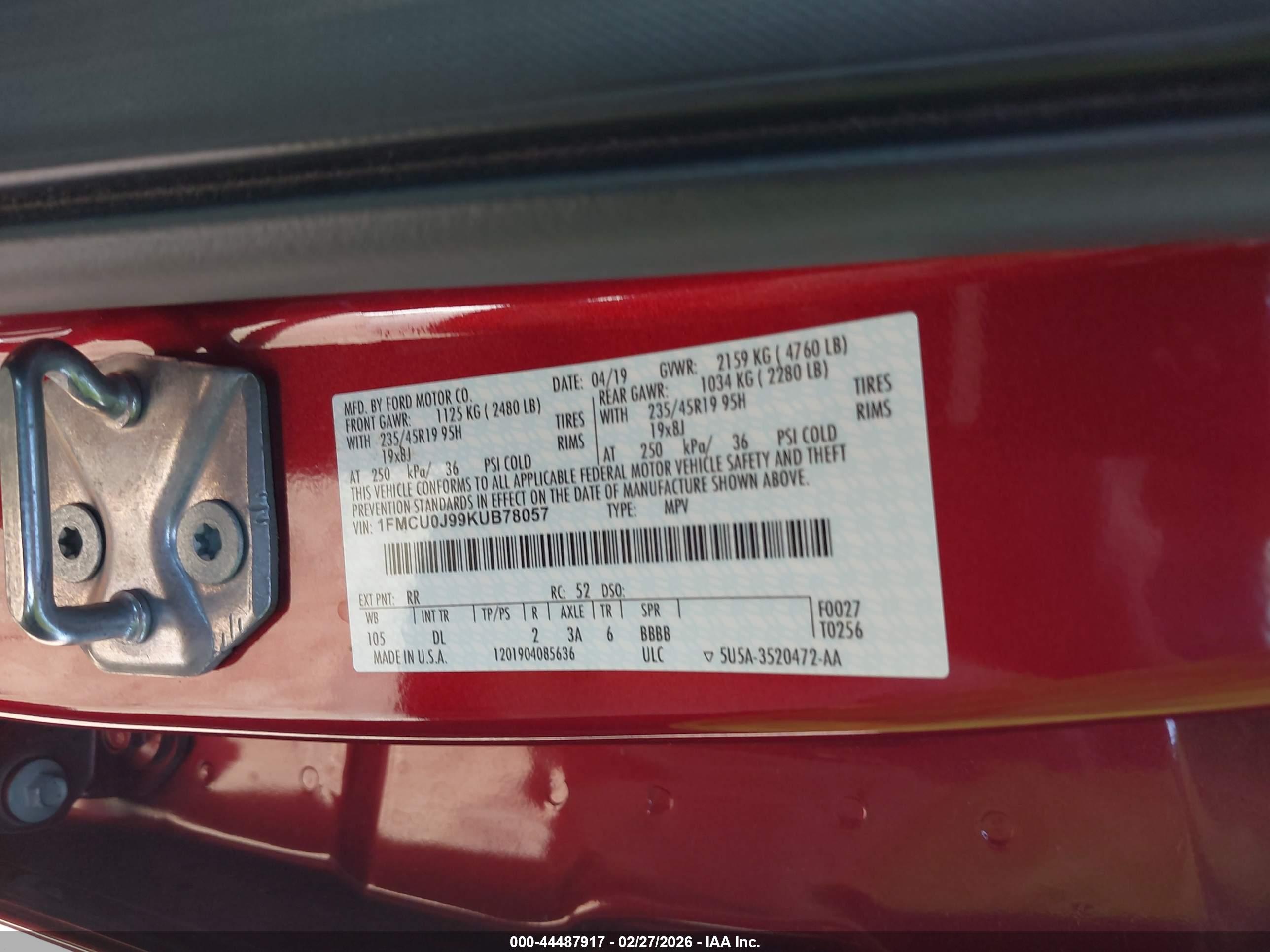 FORD ESCAPE image 9