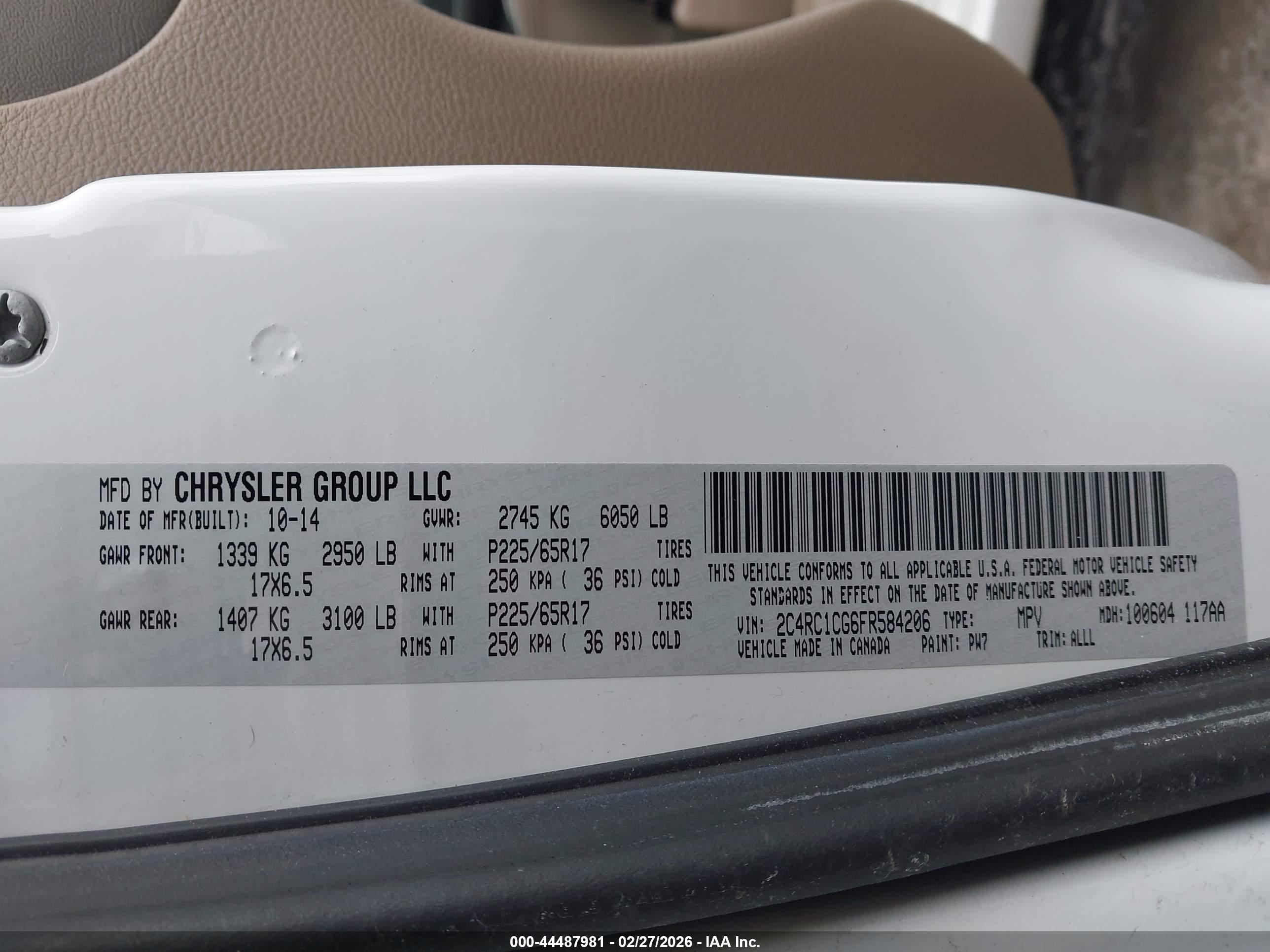 CHRYSLER TOWN image 9