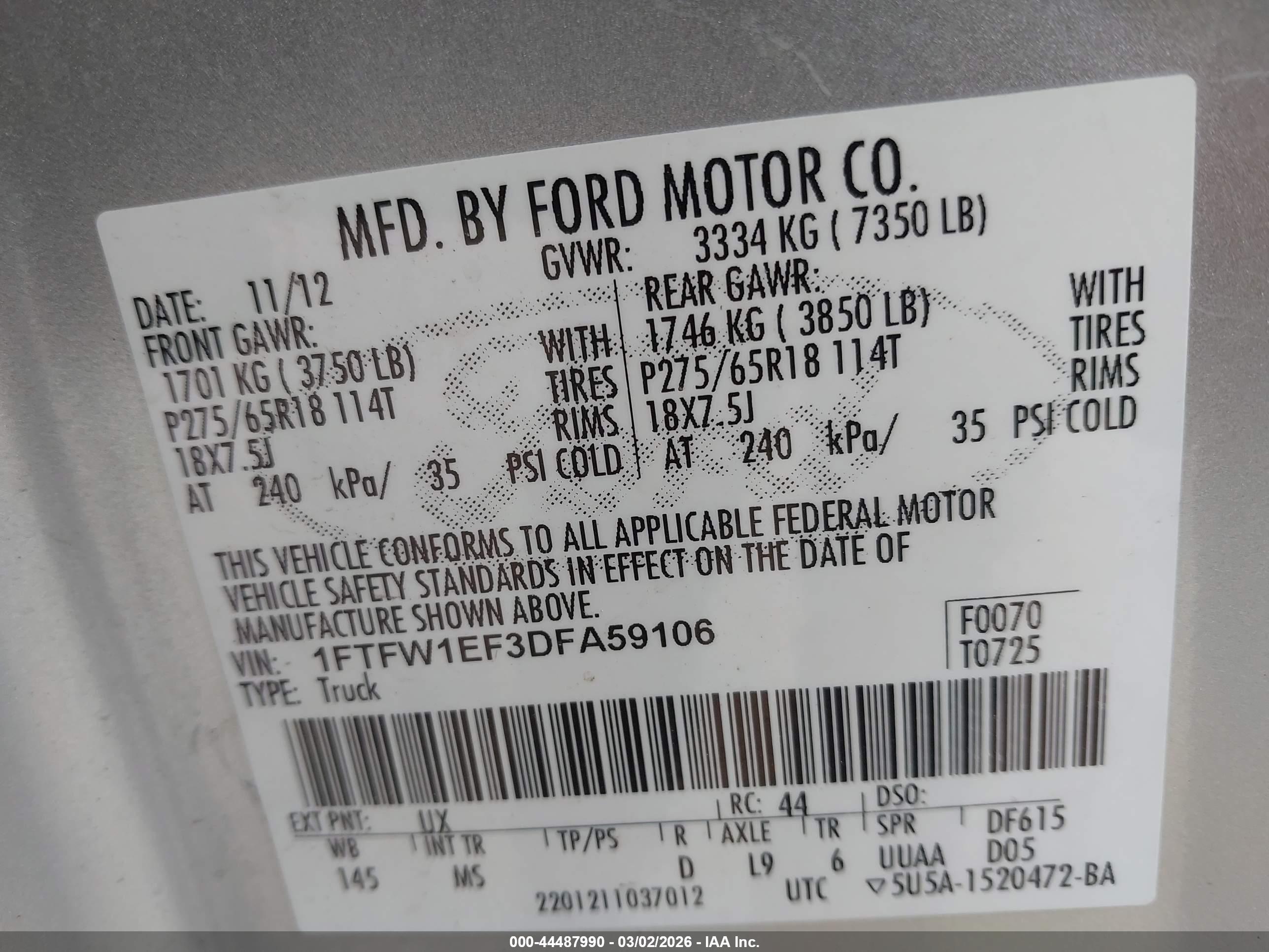 FORD F-150 image 9