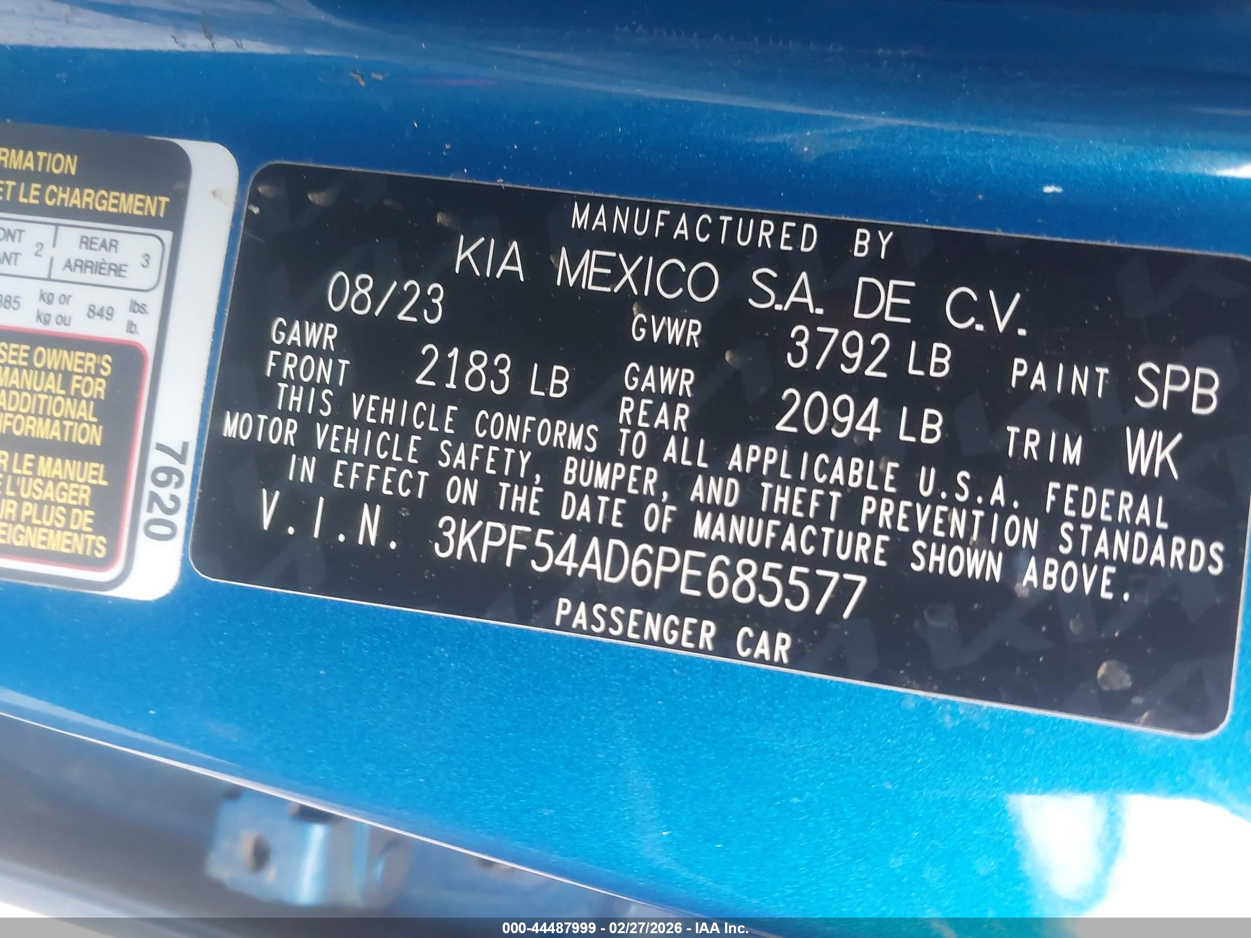 KIA FORTE image 9