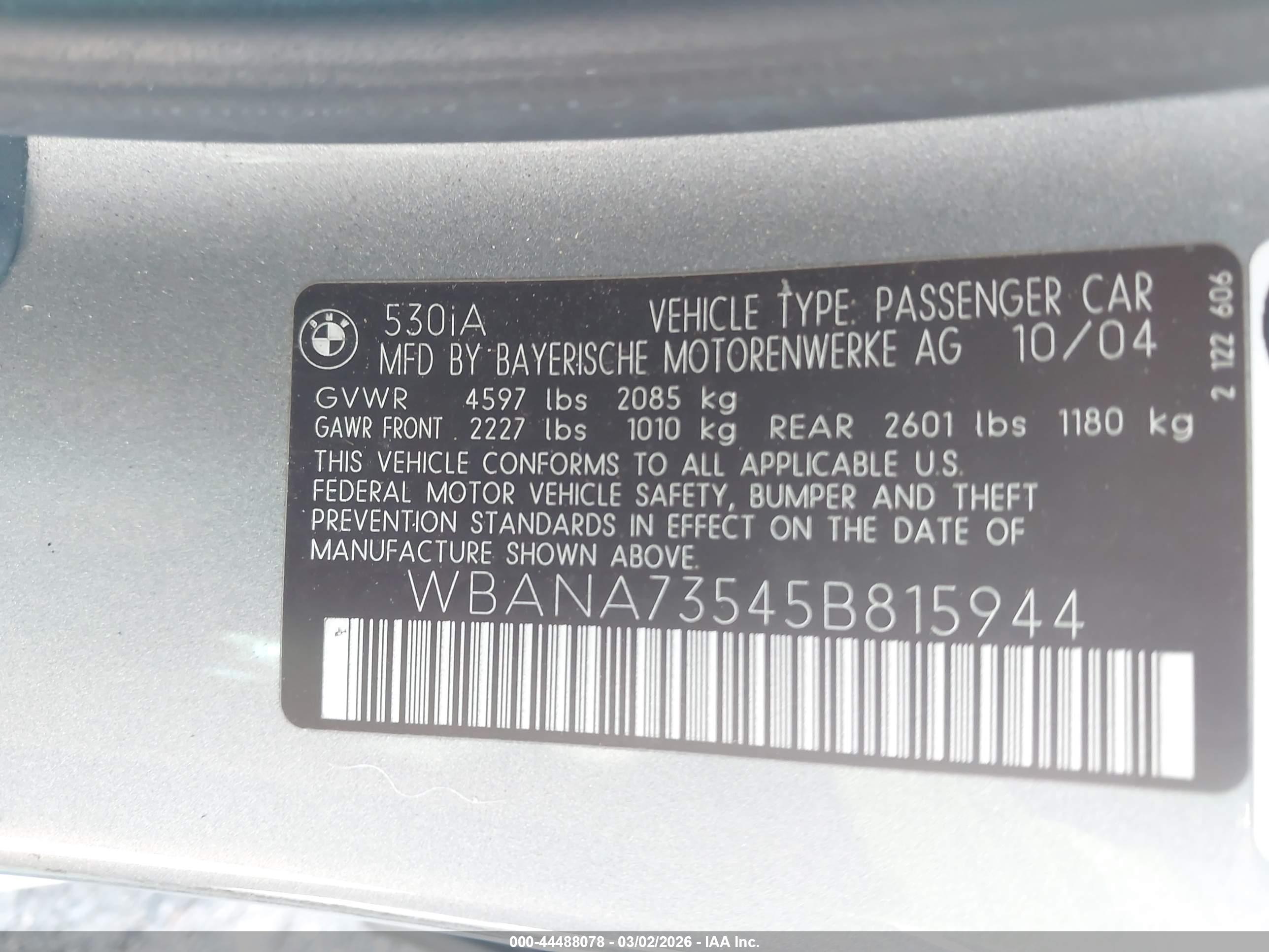 BMW 530I image 9
