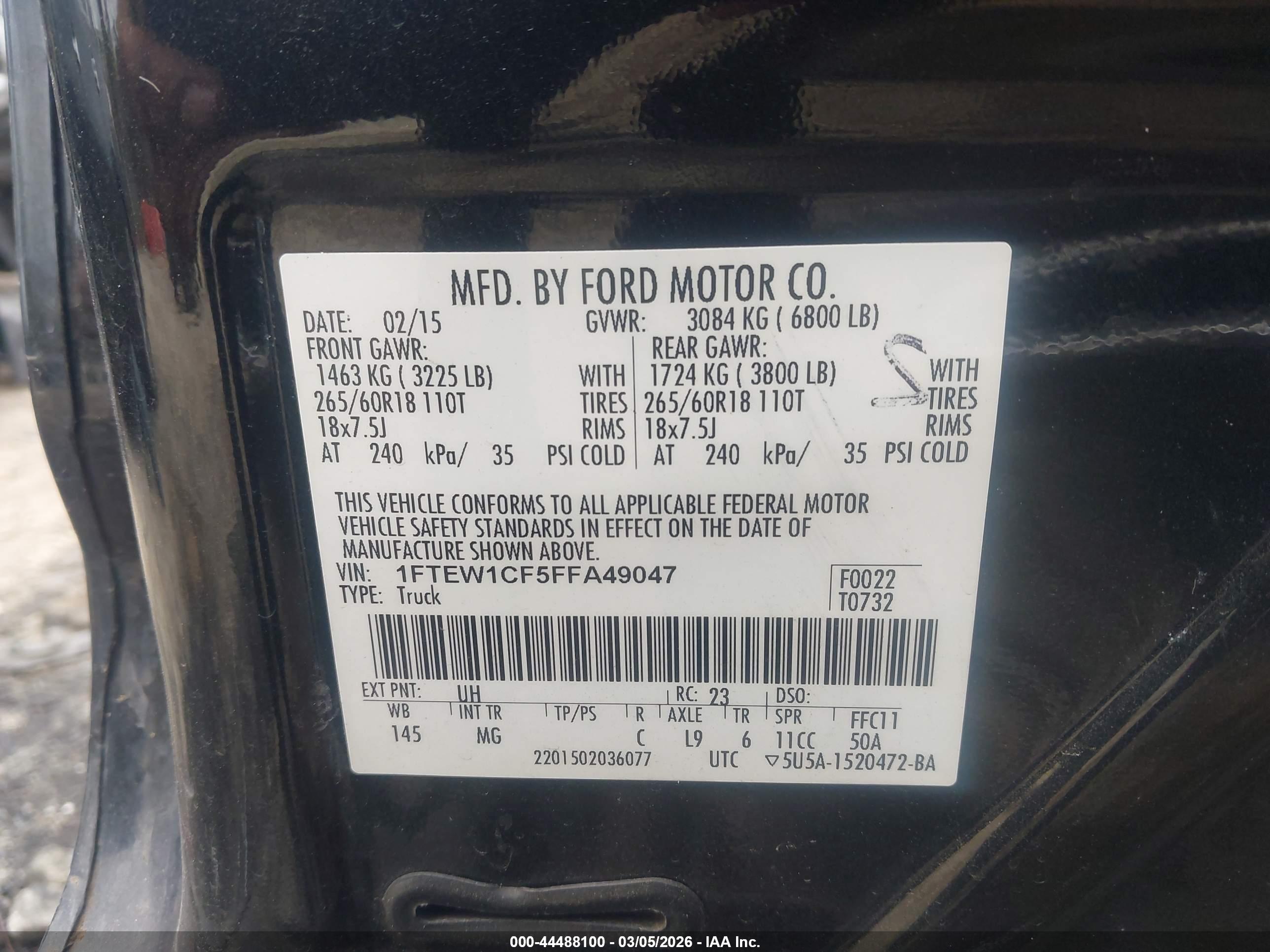 FORD F-150 image 9