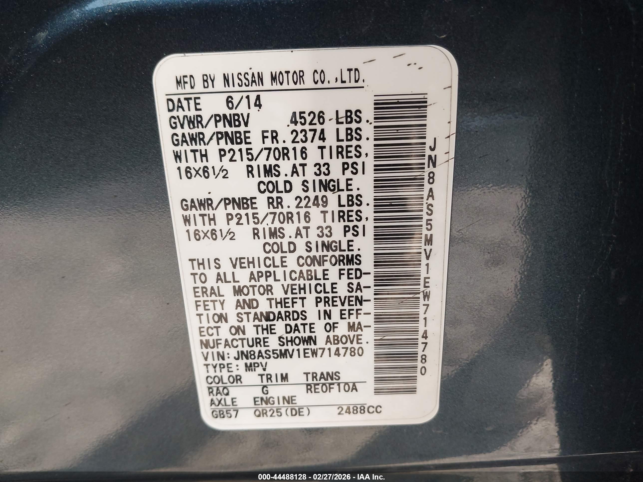 NISSAN ROGUE image 9