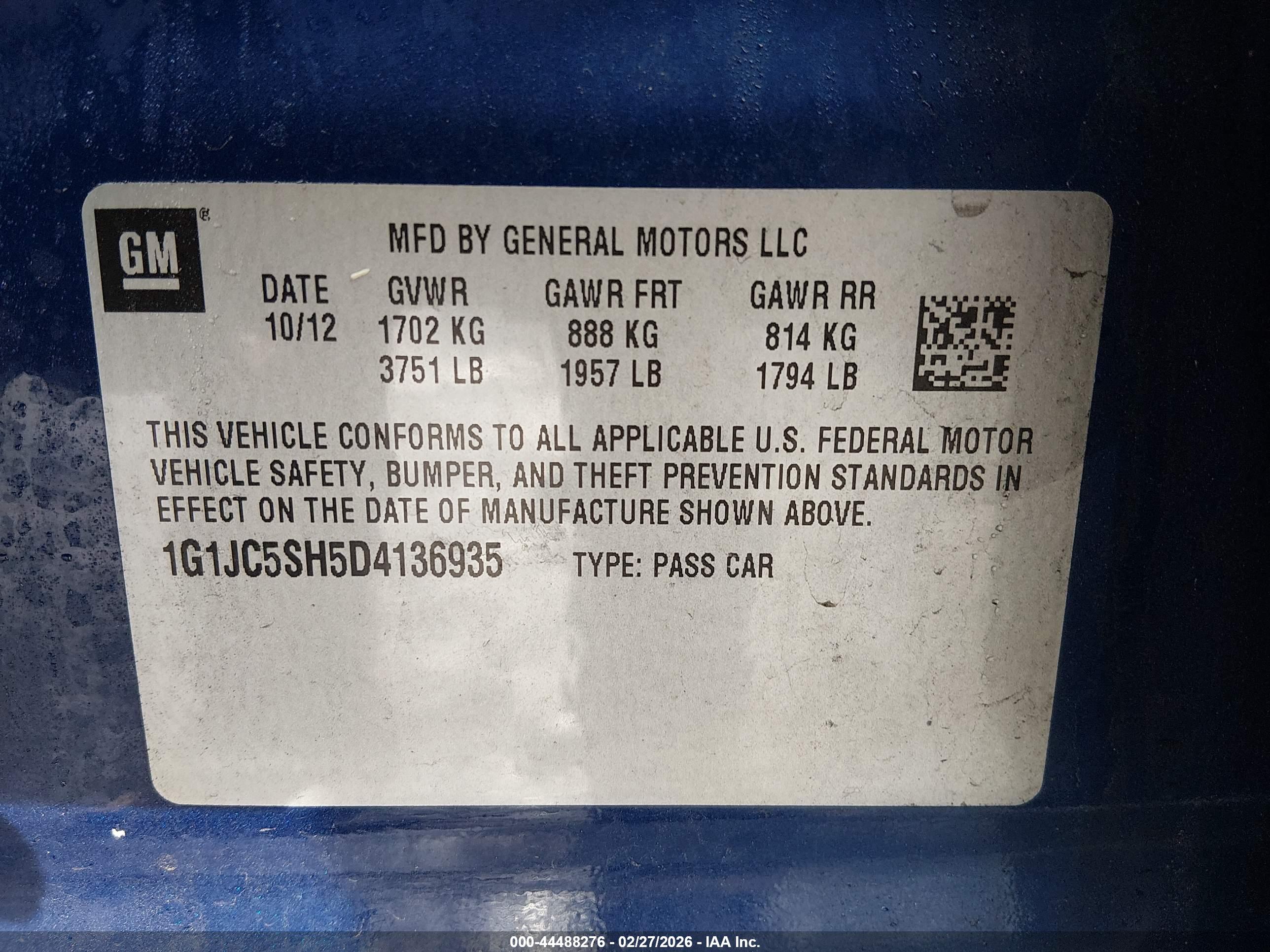 CHEVROLET SONIC image 9