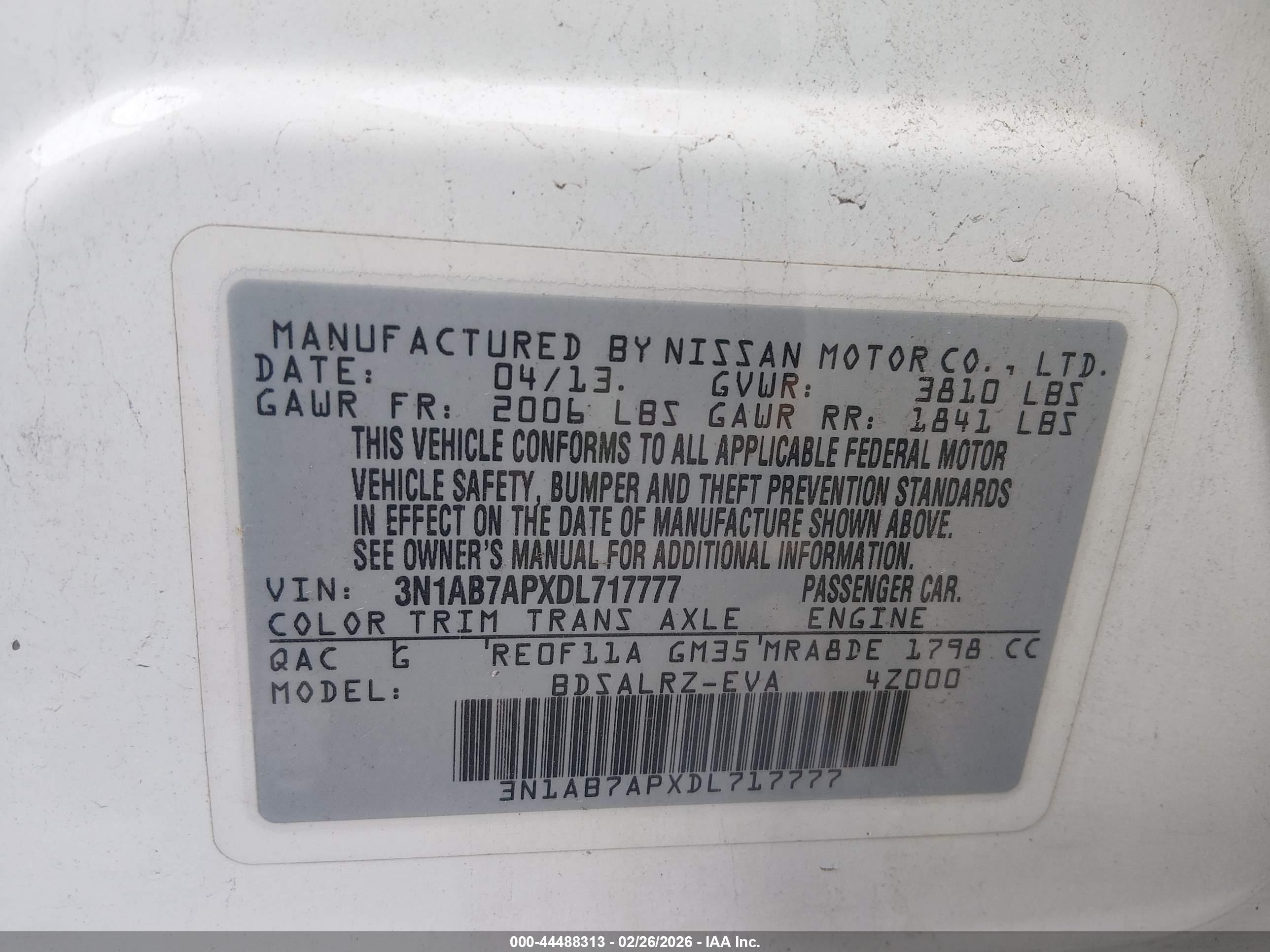 NISSAN SENTRA image 9