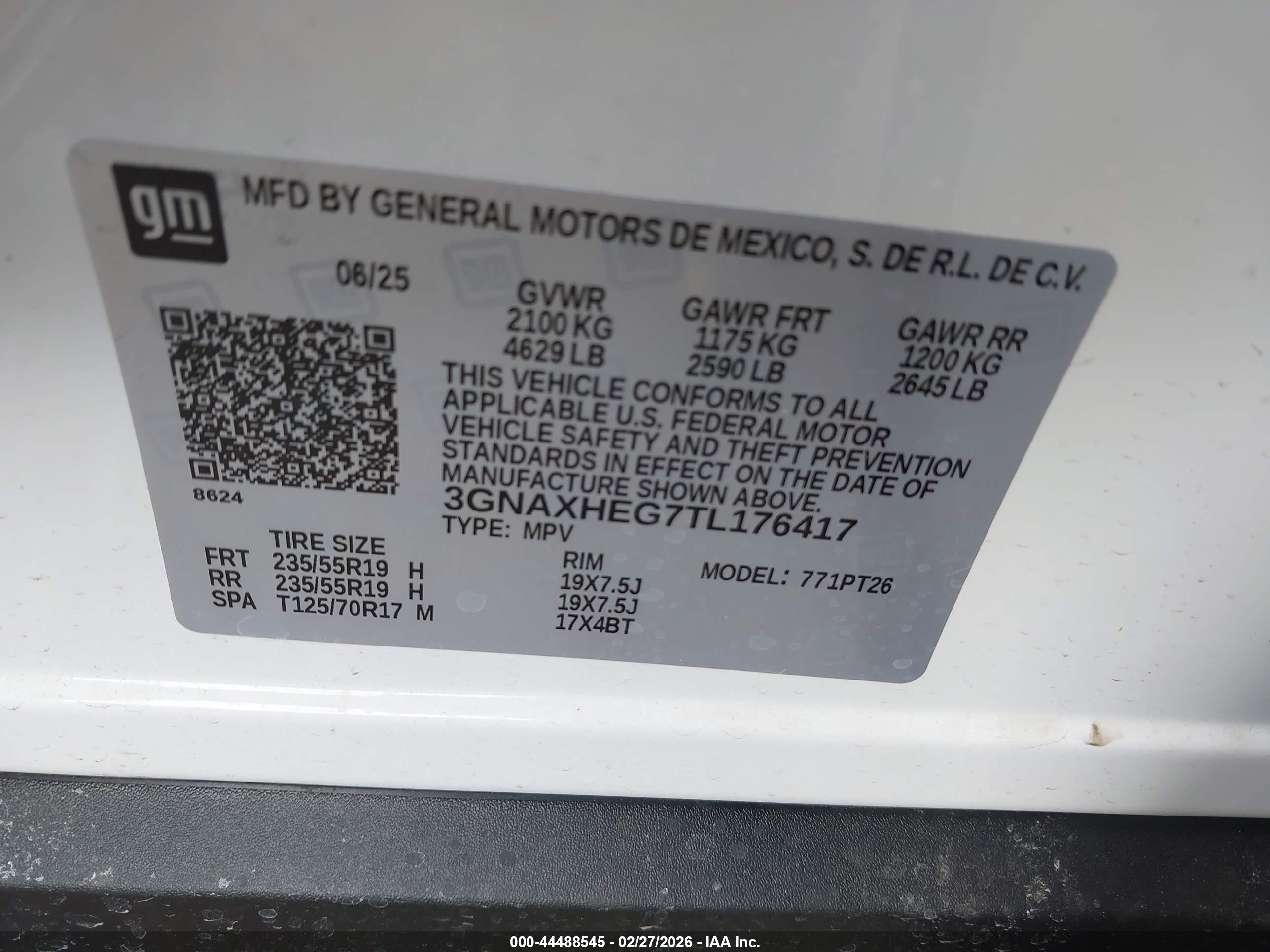 CHEVROLET EQUINOX image 9