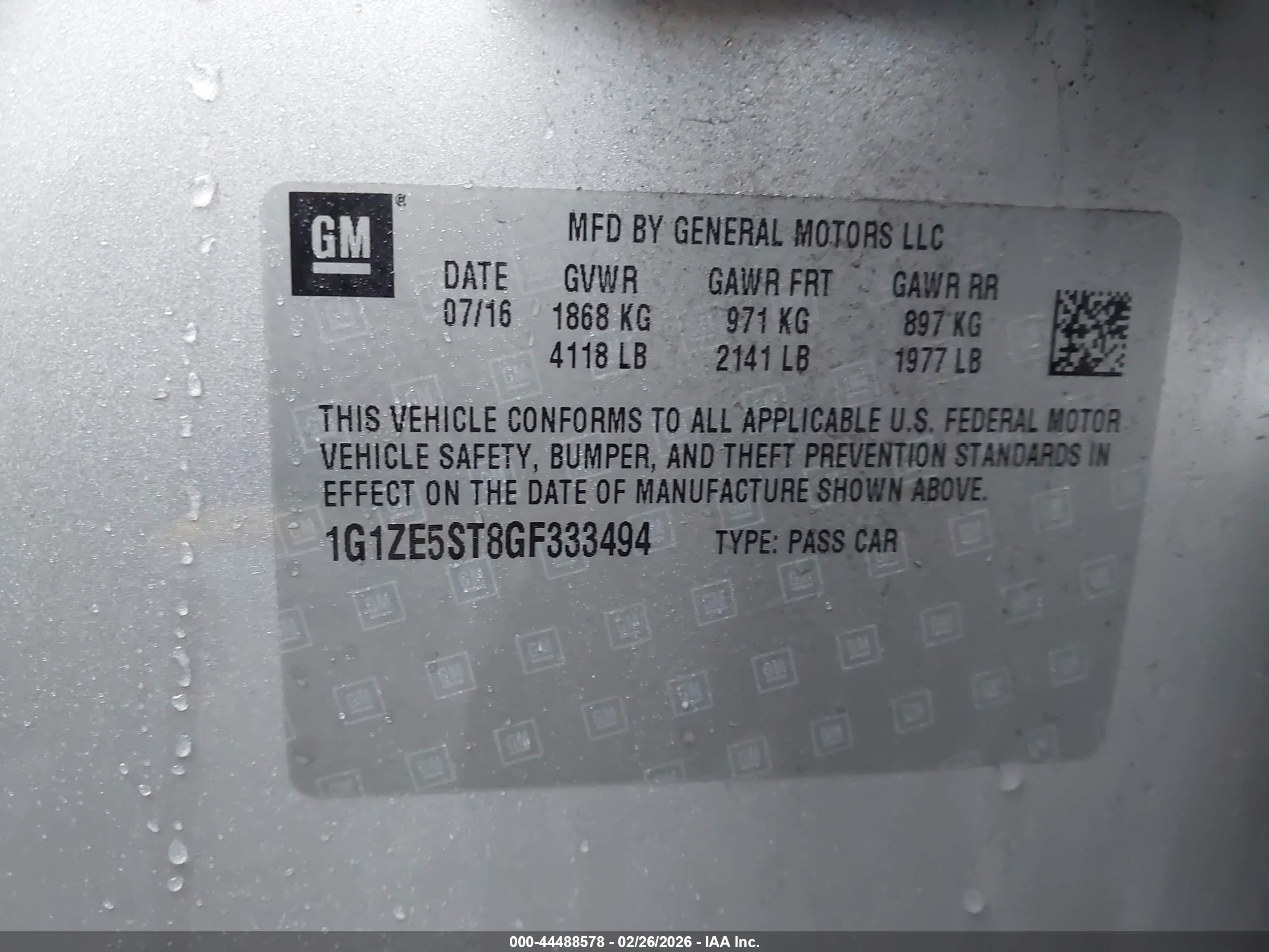 CHEVROLET MALIBU image 9