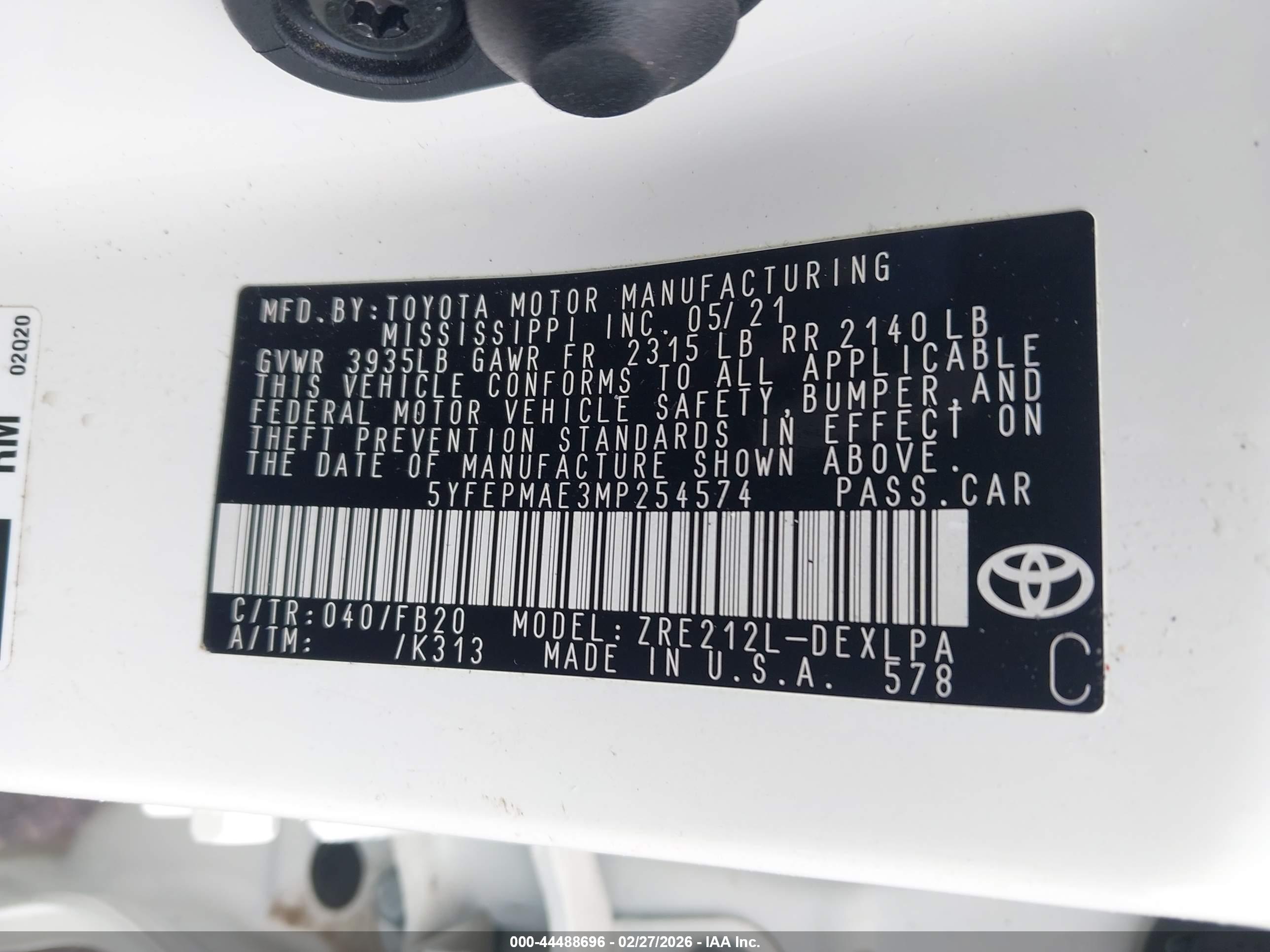 TOYOTA COROLLA image 9