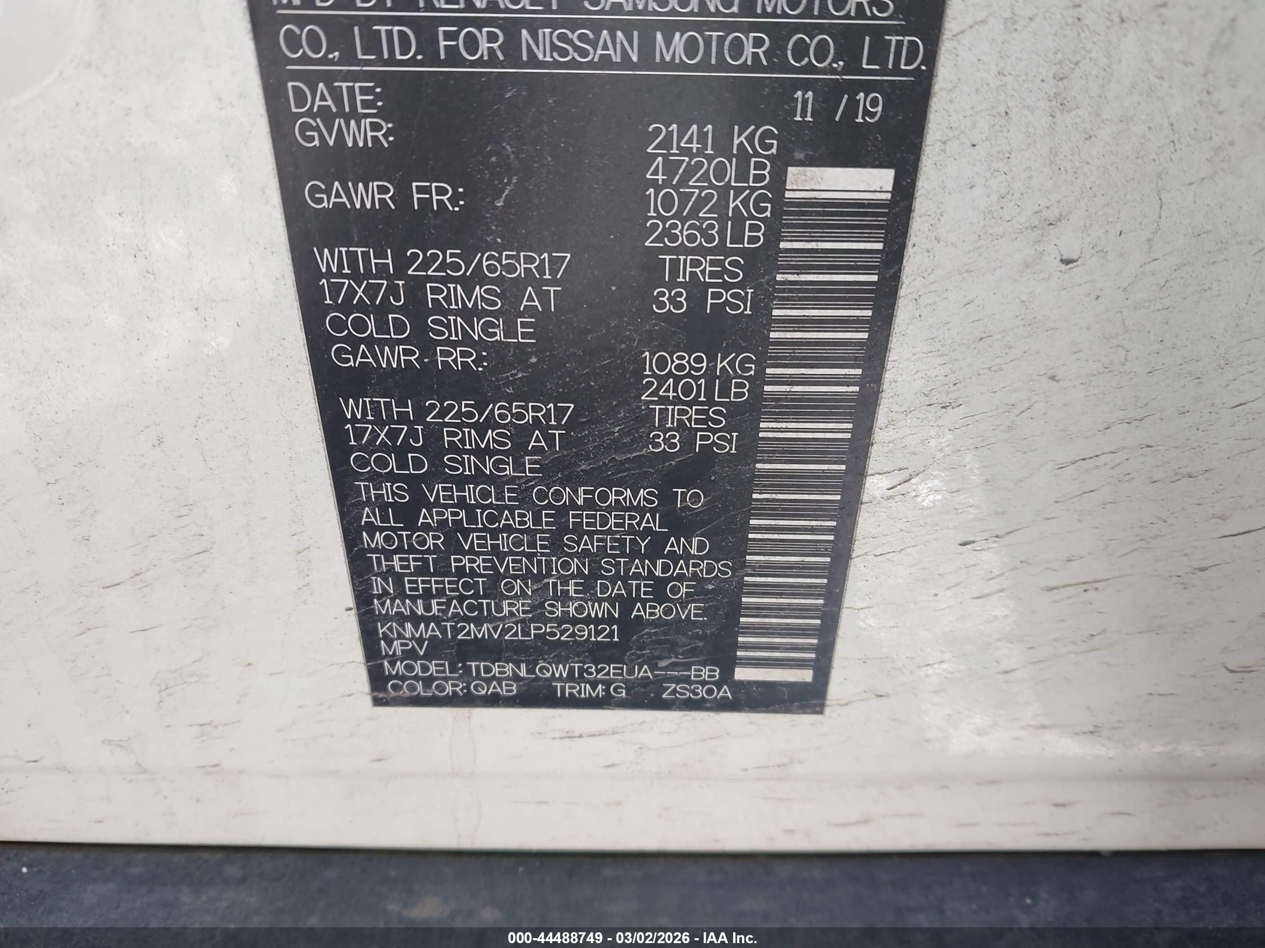 NISSAN ROGUE image 9