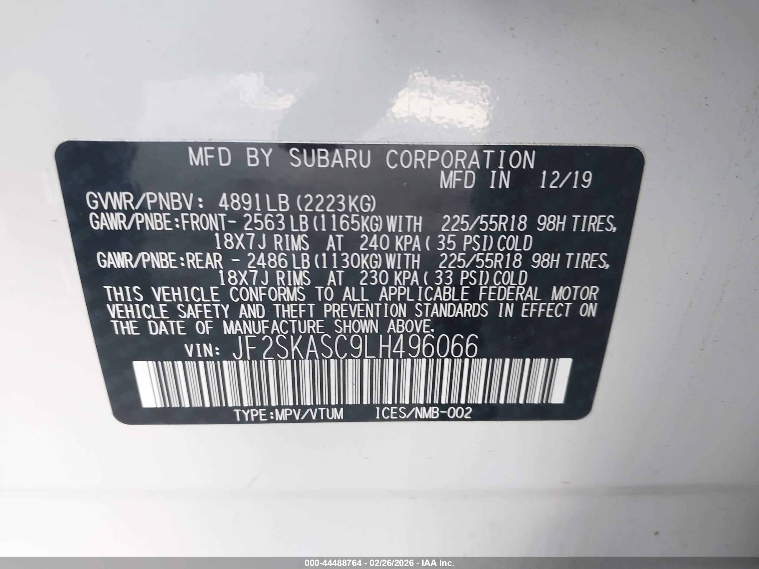 SUBARU FORESTER image 9
