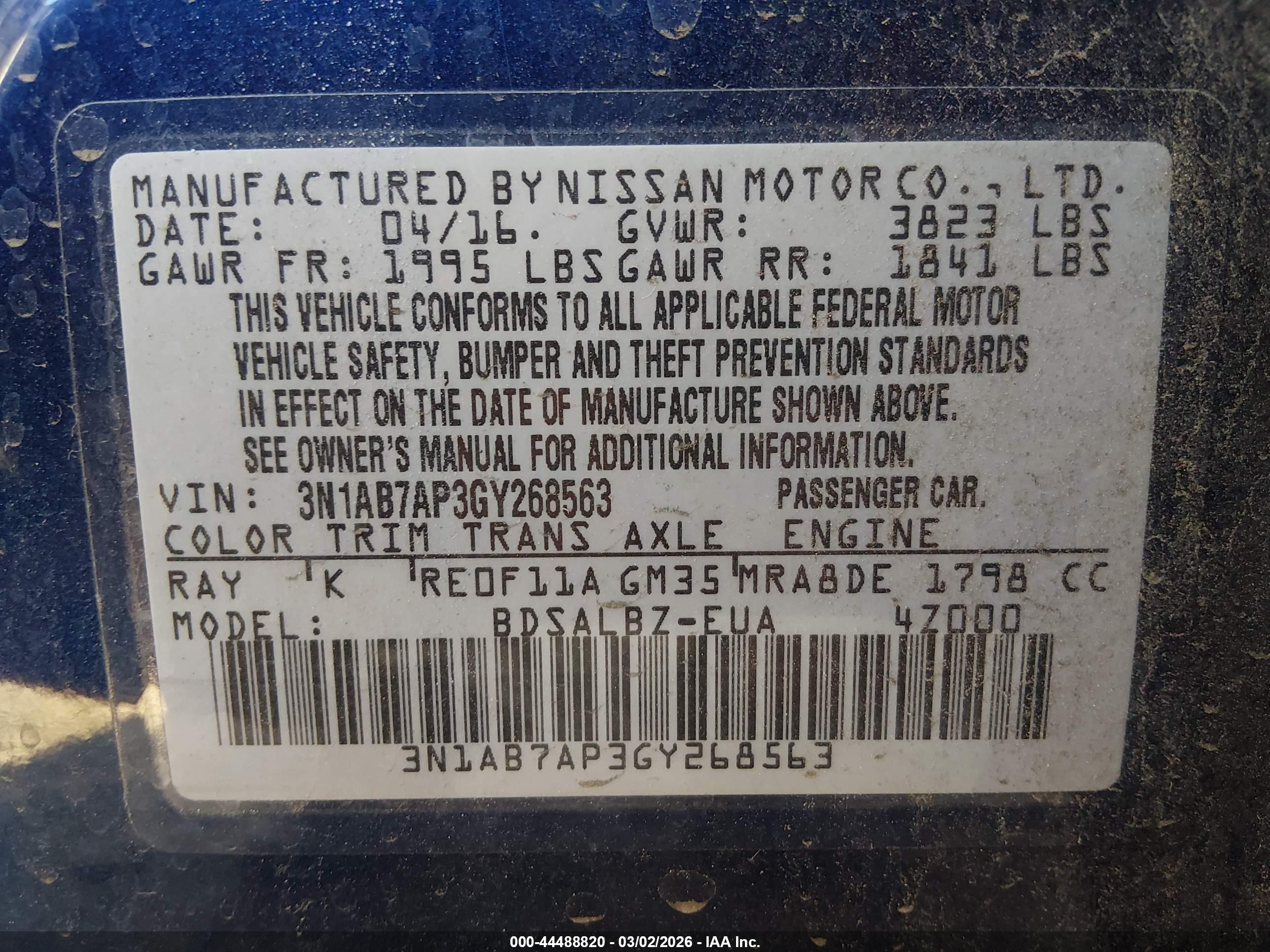 NISSAN SENTRA image 9