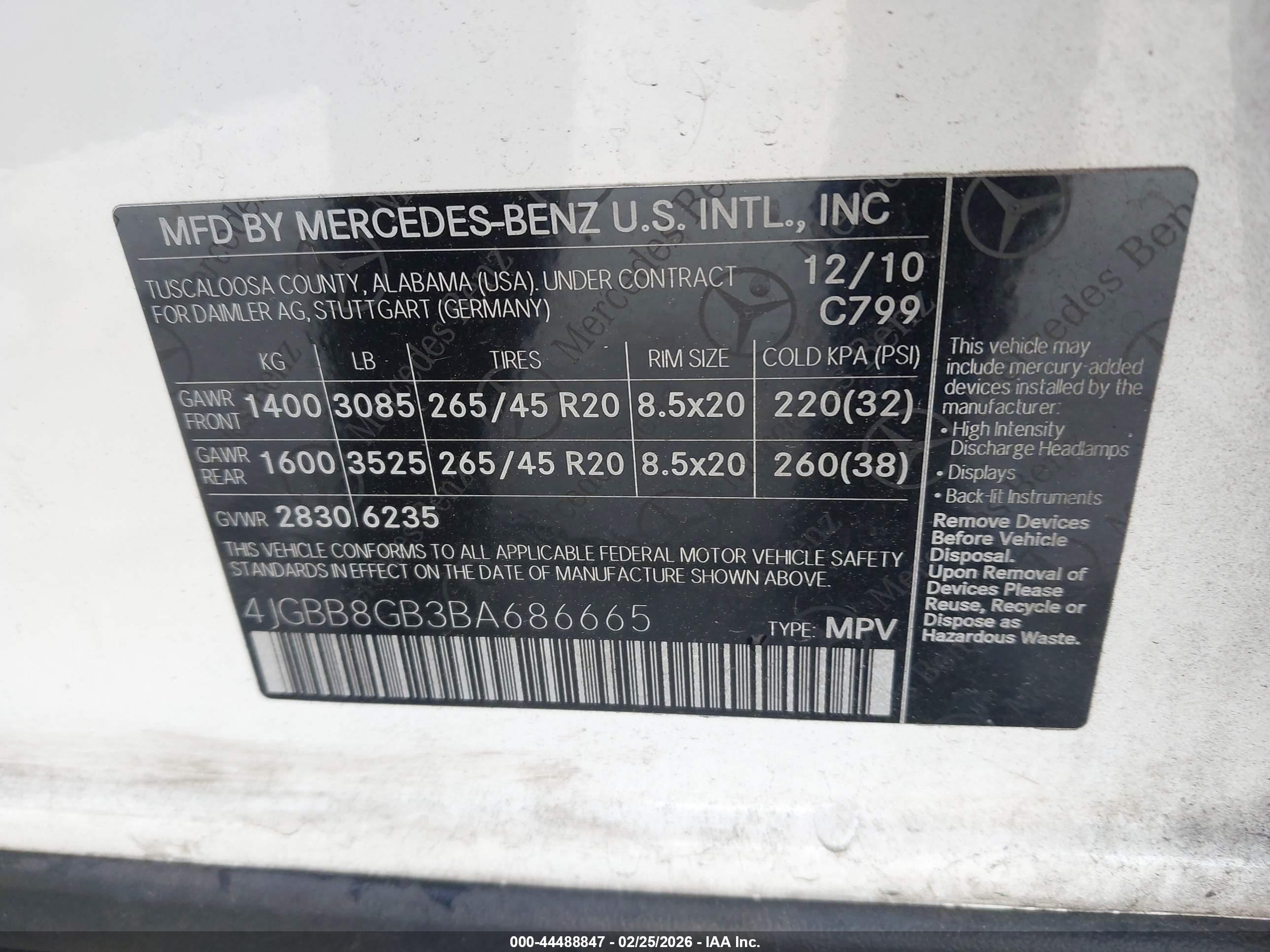 MERCEDES-BENZ ML image 9