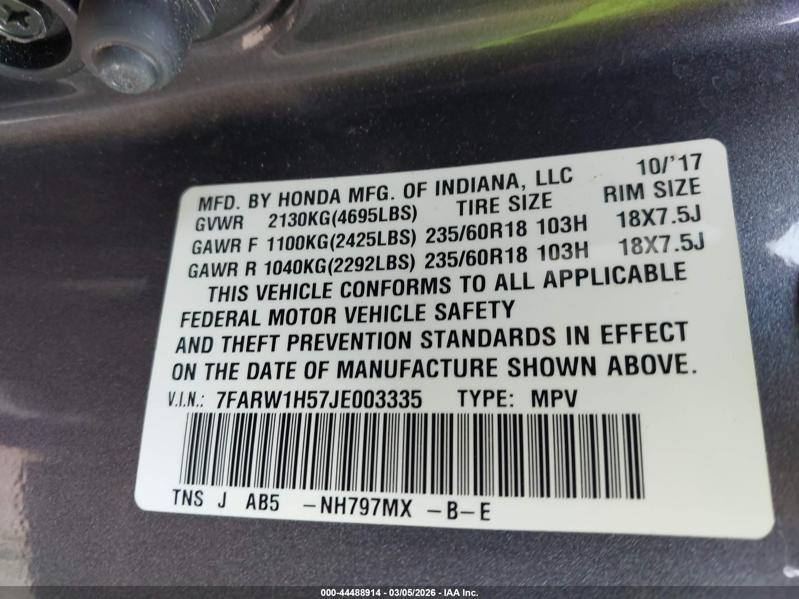 HONDA CR-V image 9