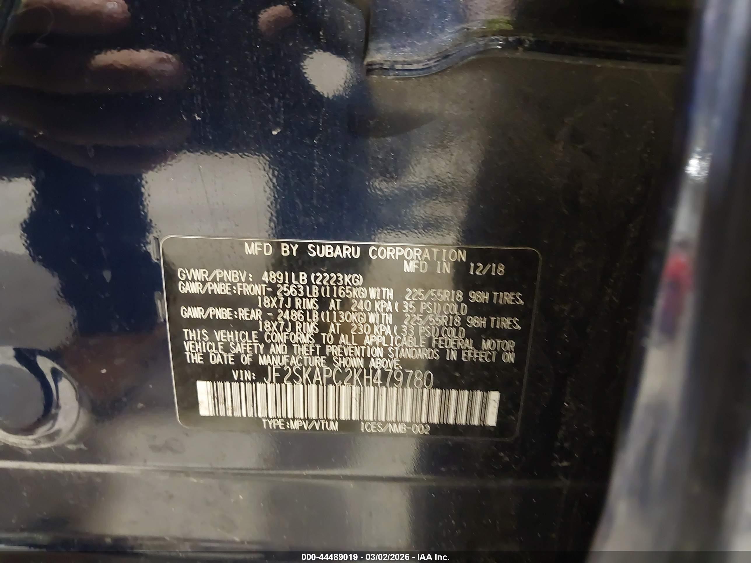 SUBARU FORESTER image 9