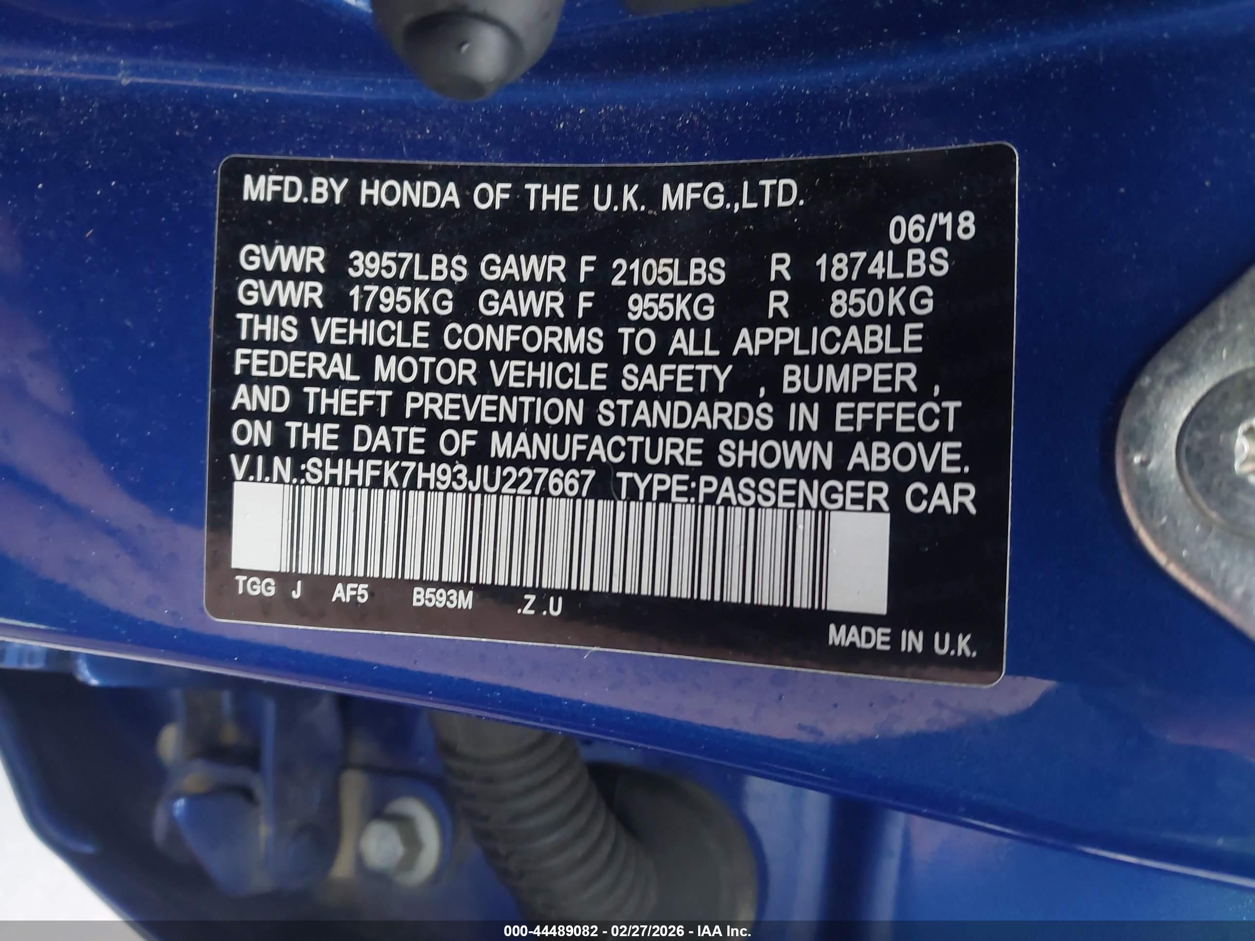 HONDA CIVIC image 9
