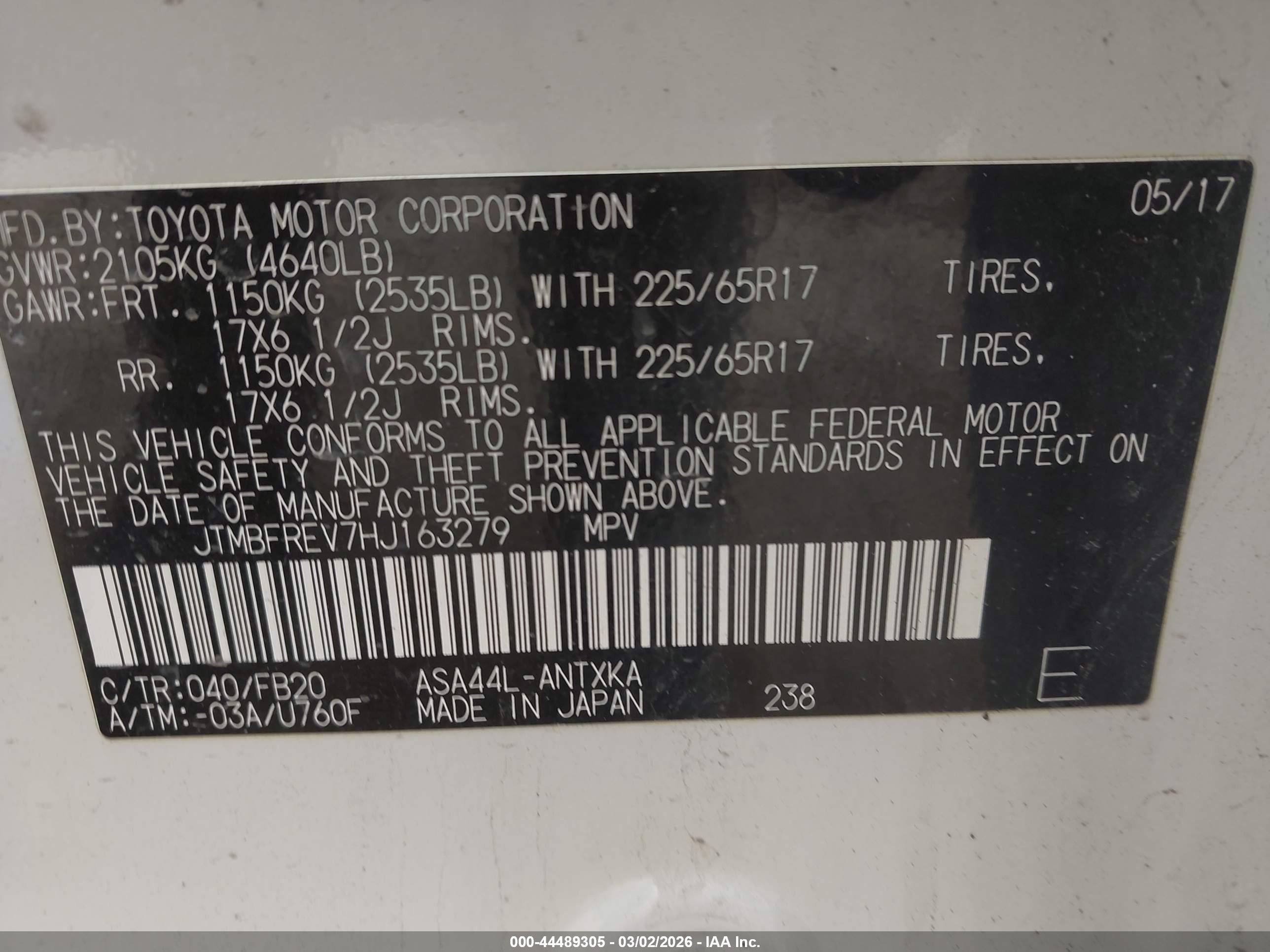 TOYOTA RAV4 image 9