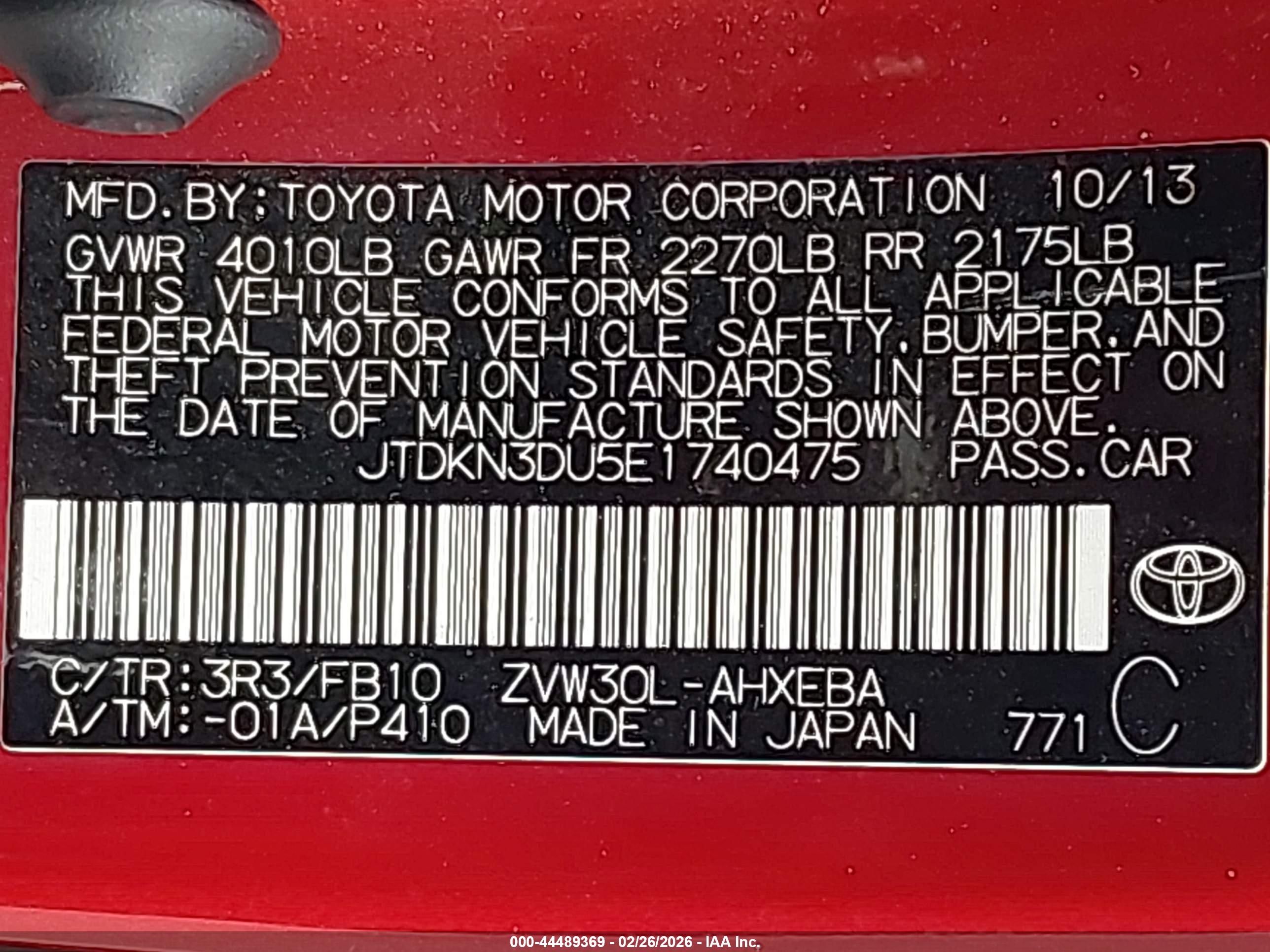 TOYOTA PRIUS image 9
