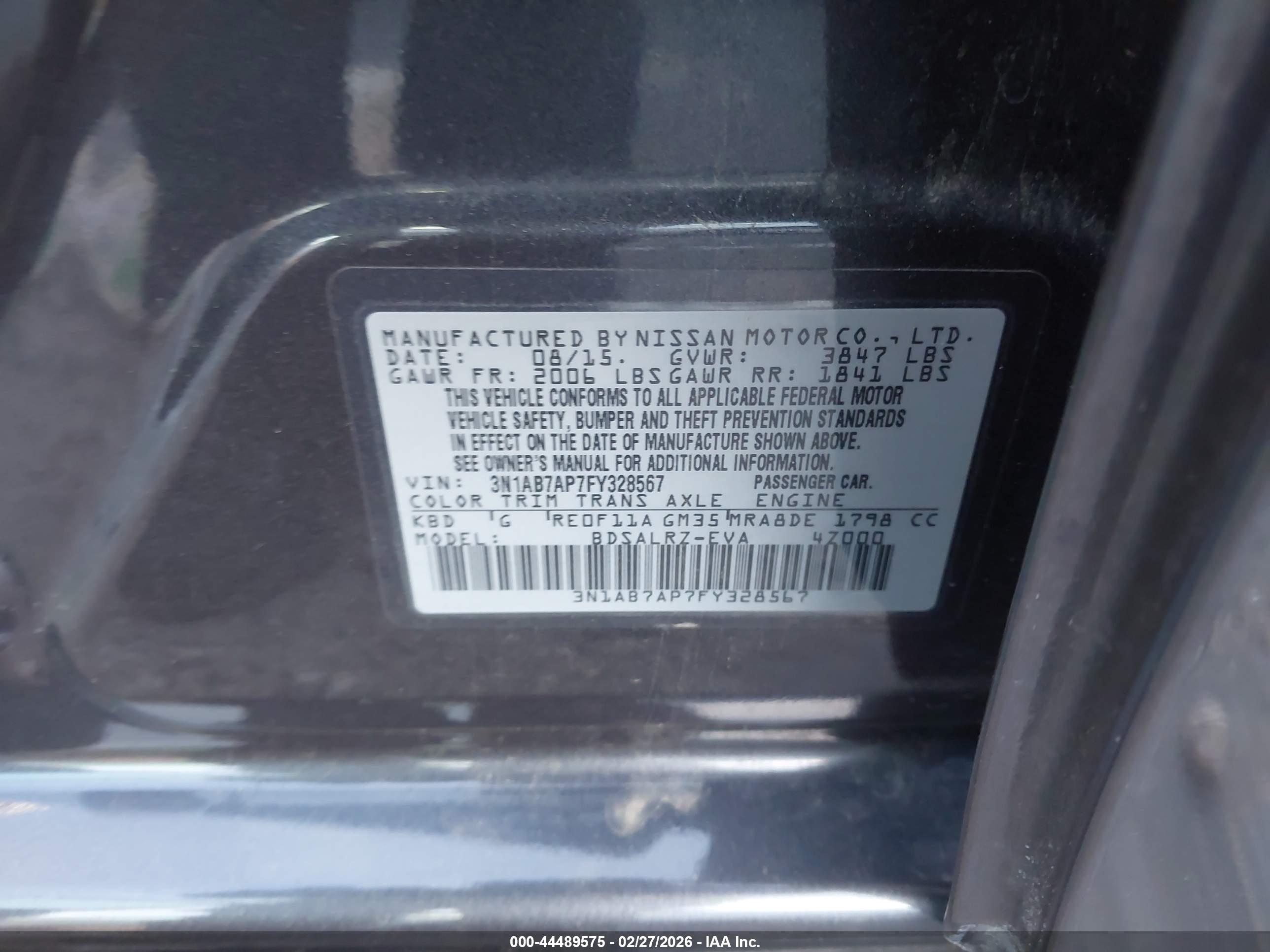 NISSAN SENTRA image 9
