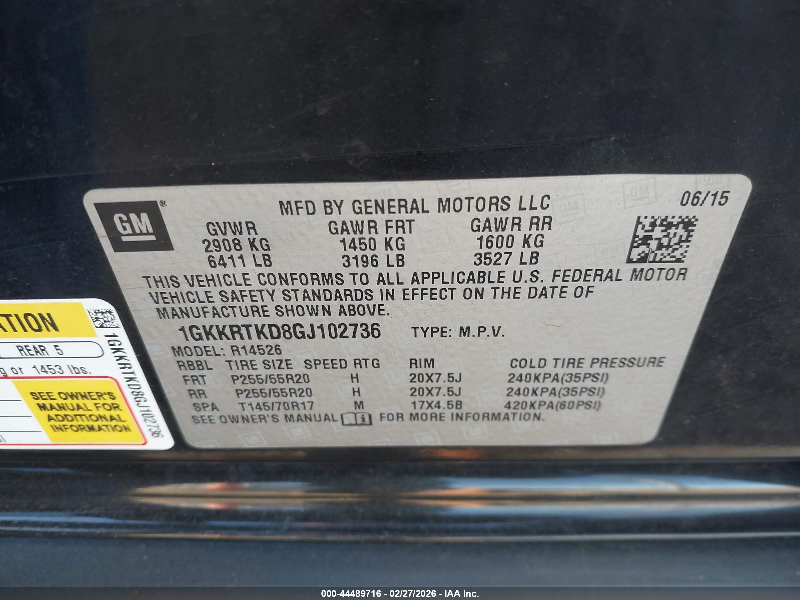 GMC ACADIA image 9