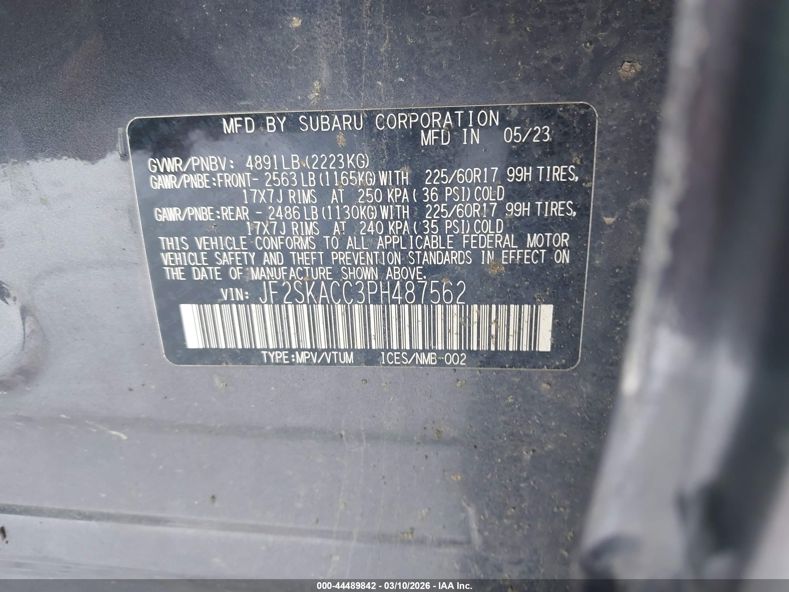 SUBARU FORESTER image 9