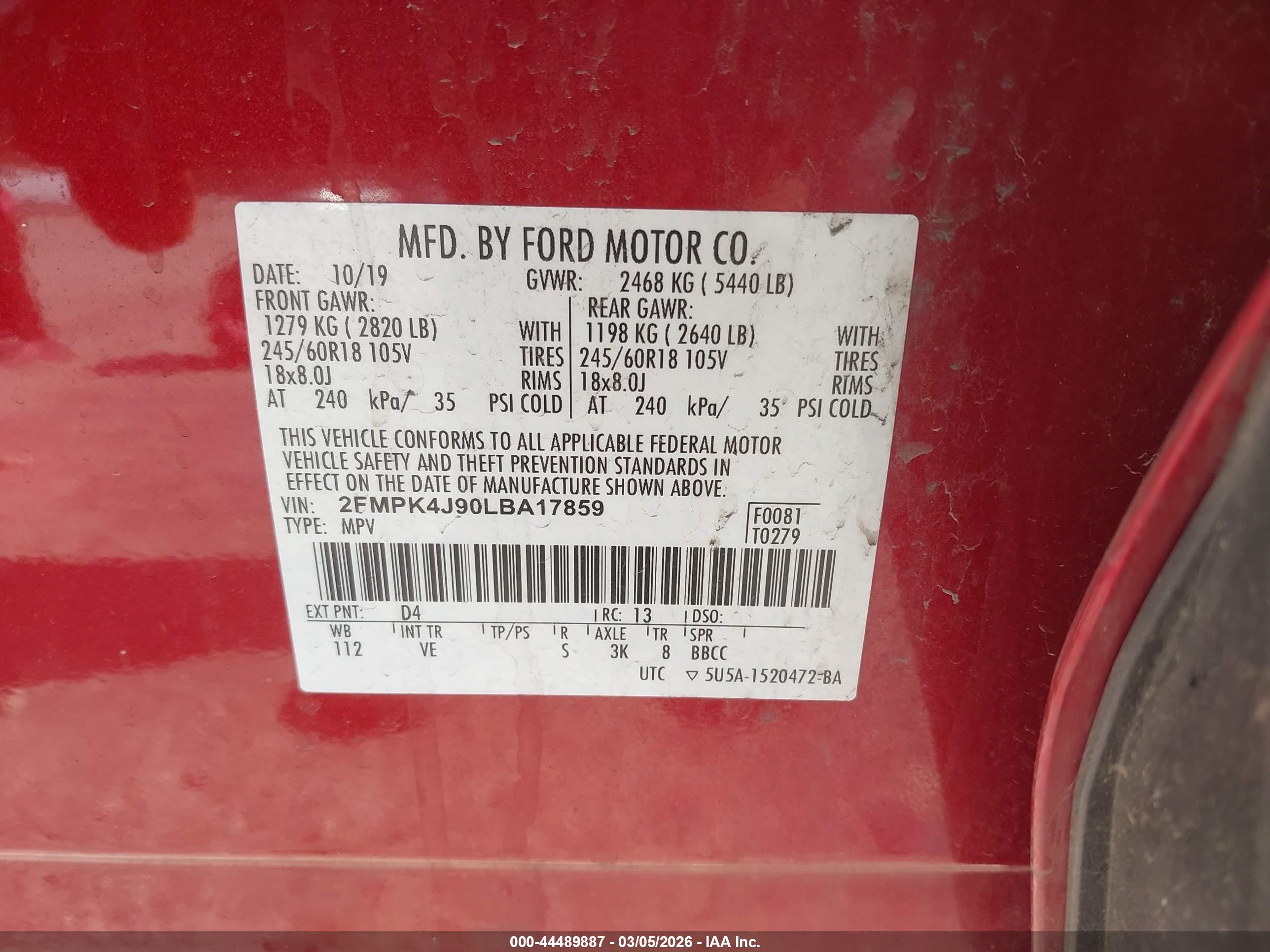 FORD EDGE image 9